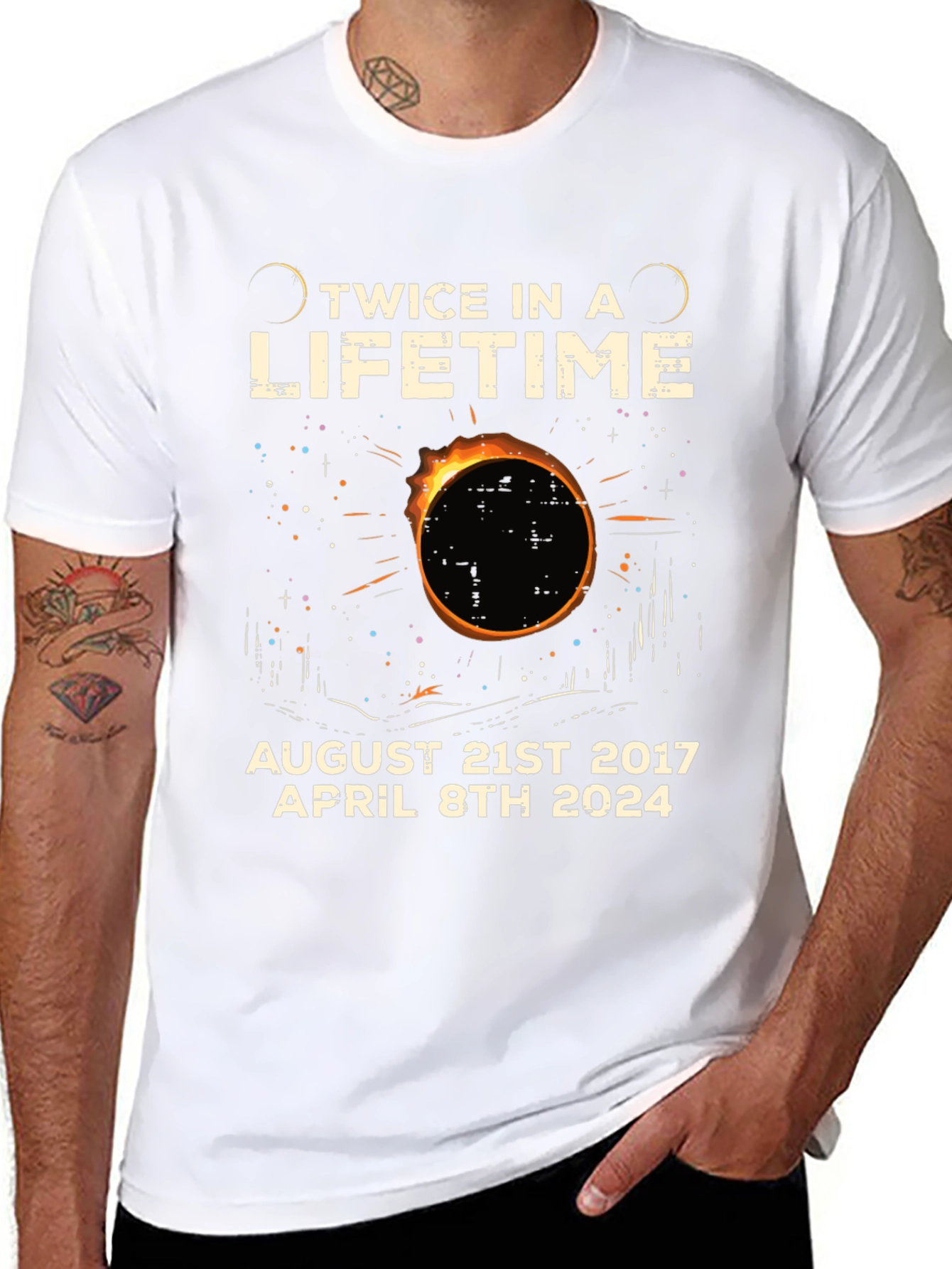 Twice in a Lifetime Solar Eclipse T-Shirt
