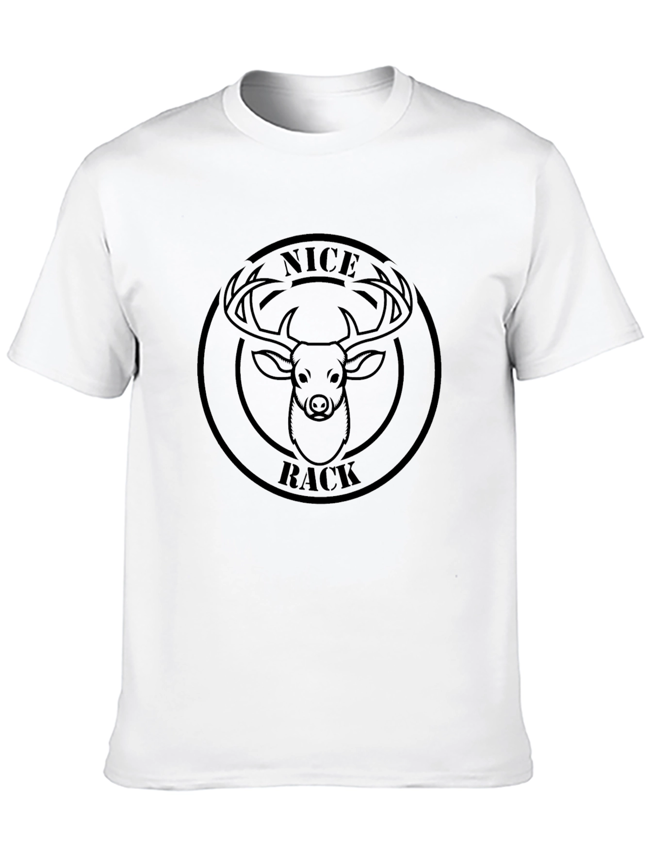 Nice Rack Deer Graphic T-Shirt