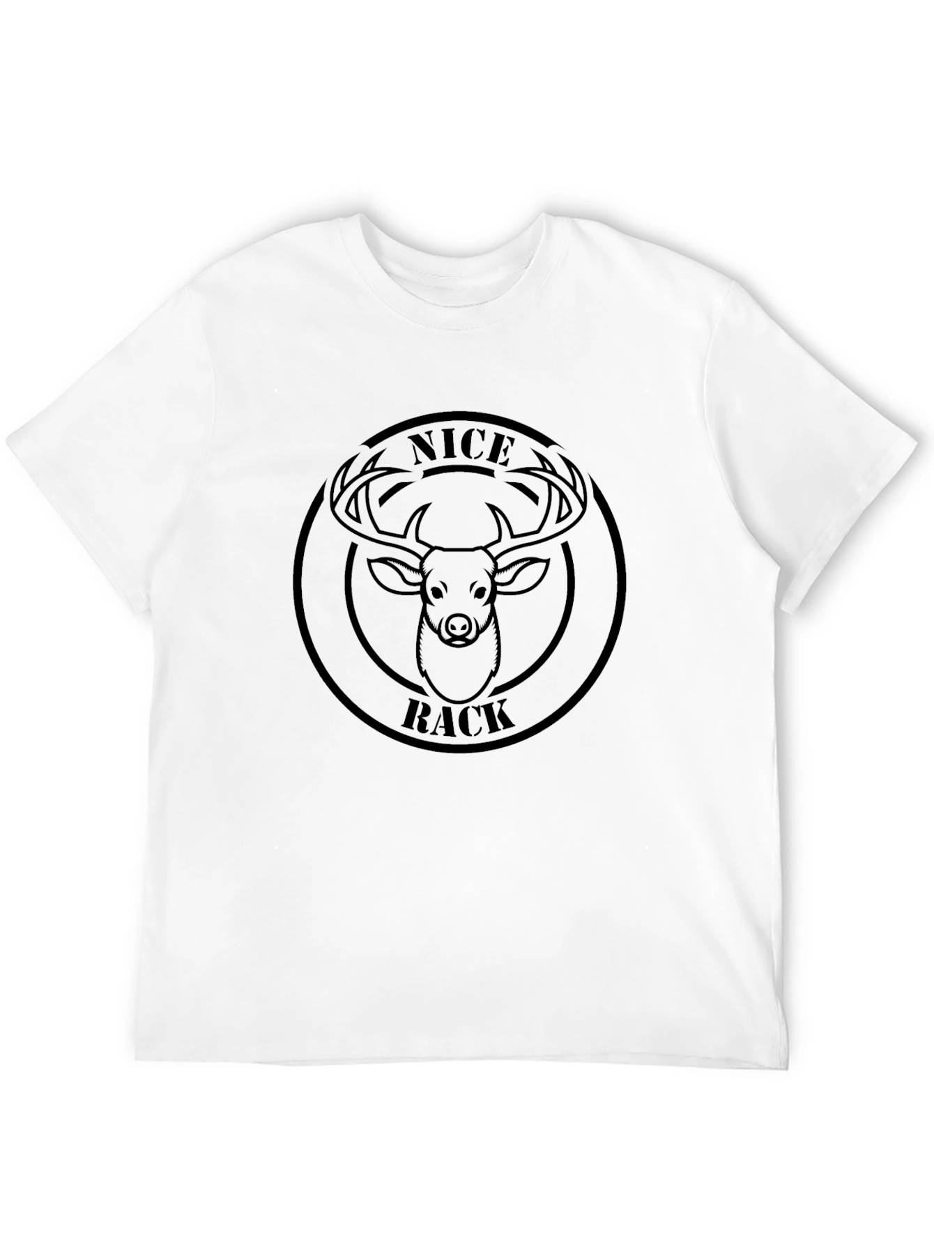 Nice Rack Deer Graphic T-Shirt
