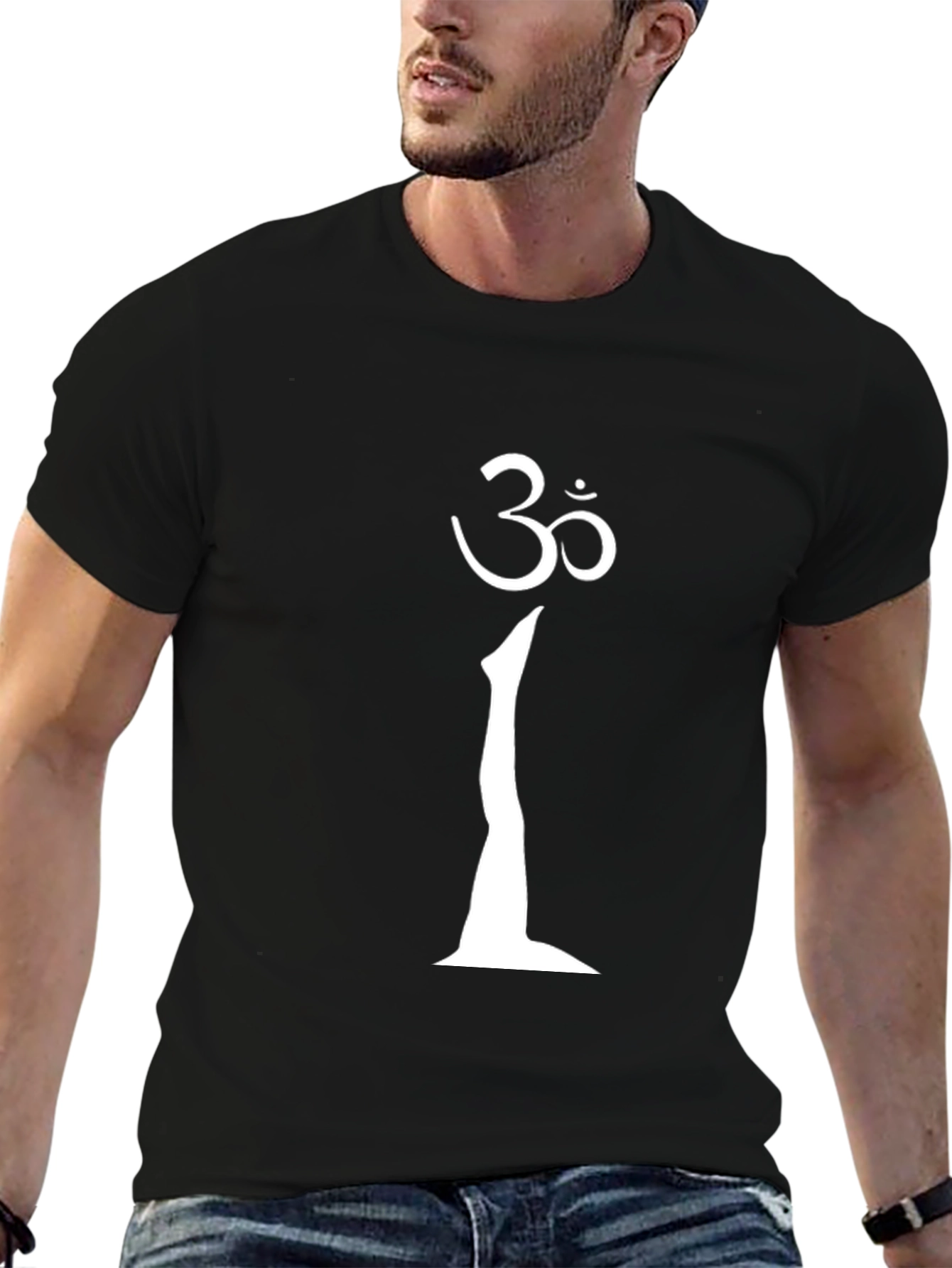 Om Symbol Black T-Shirt