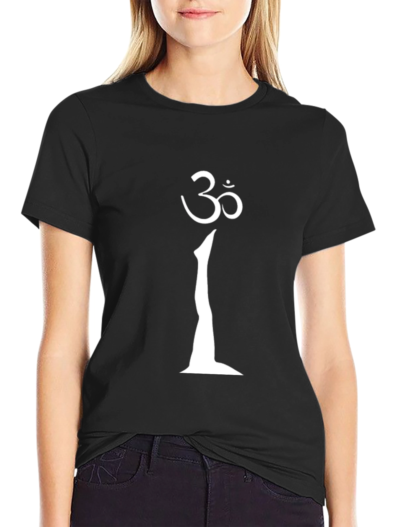 Om Symbol Black T-Shirt