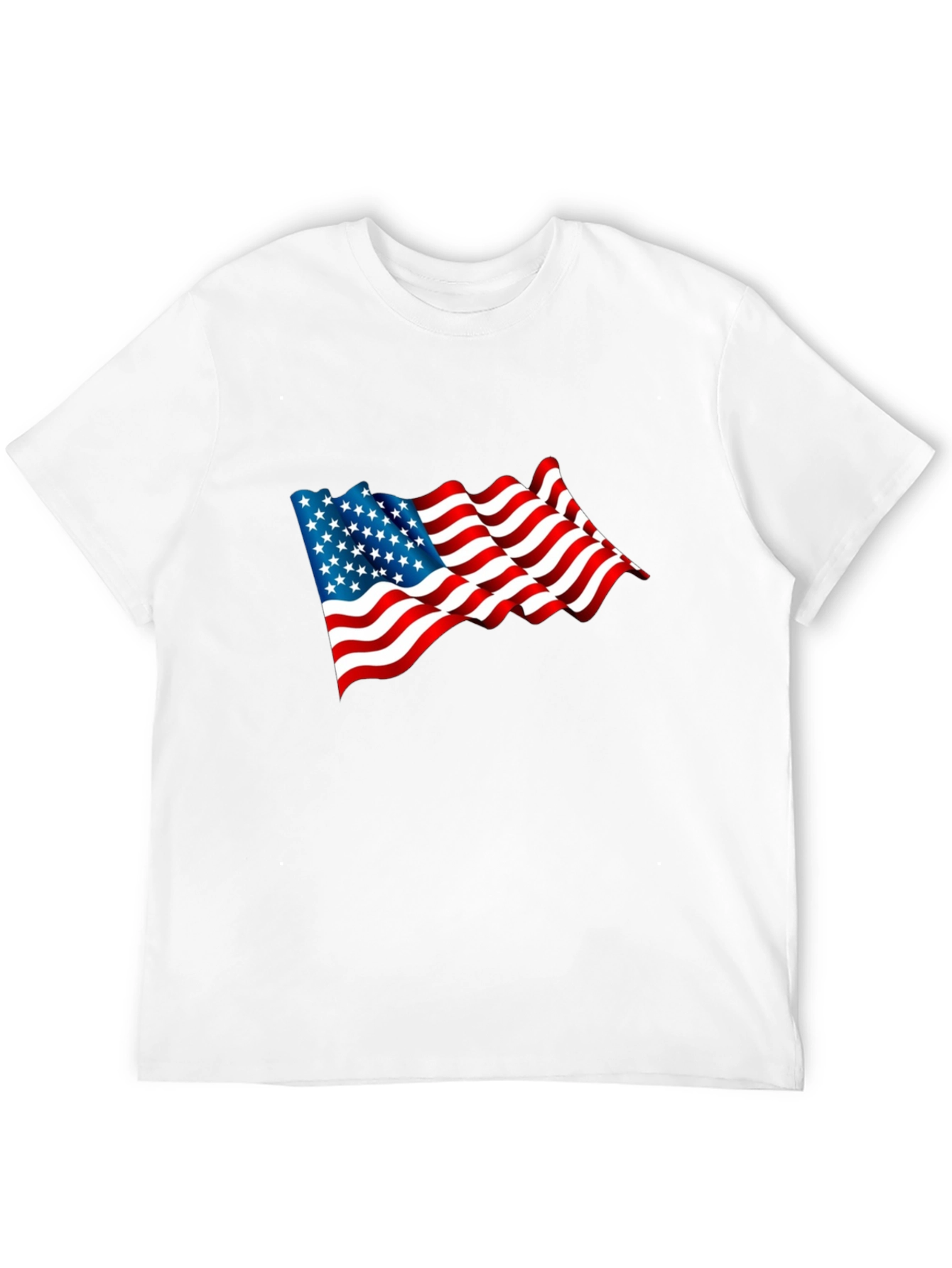 American Flag Graphic T-Shirt - Patriot Style