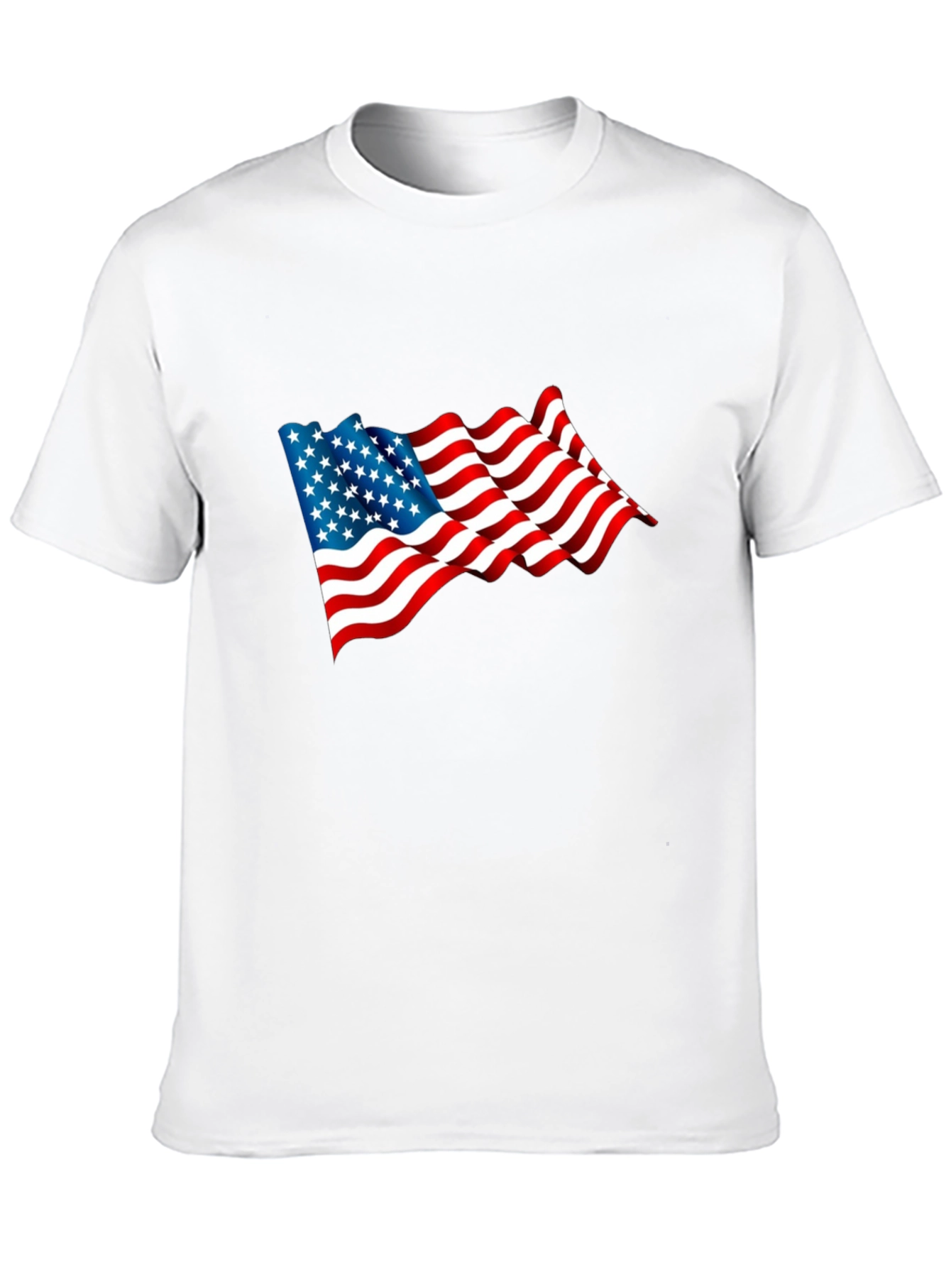 American Flag Graphic T-Shirt - Patriot Style