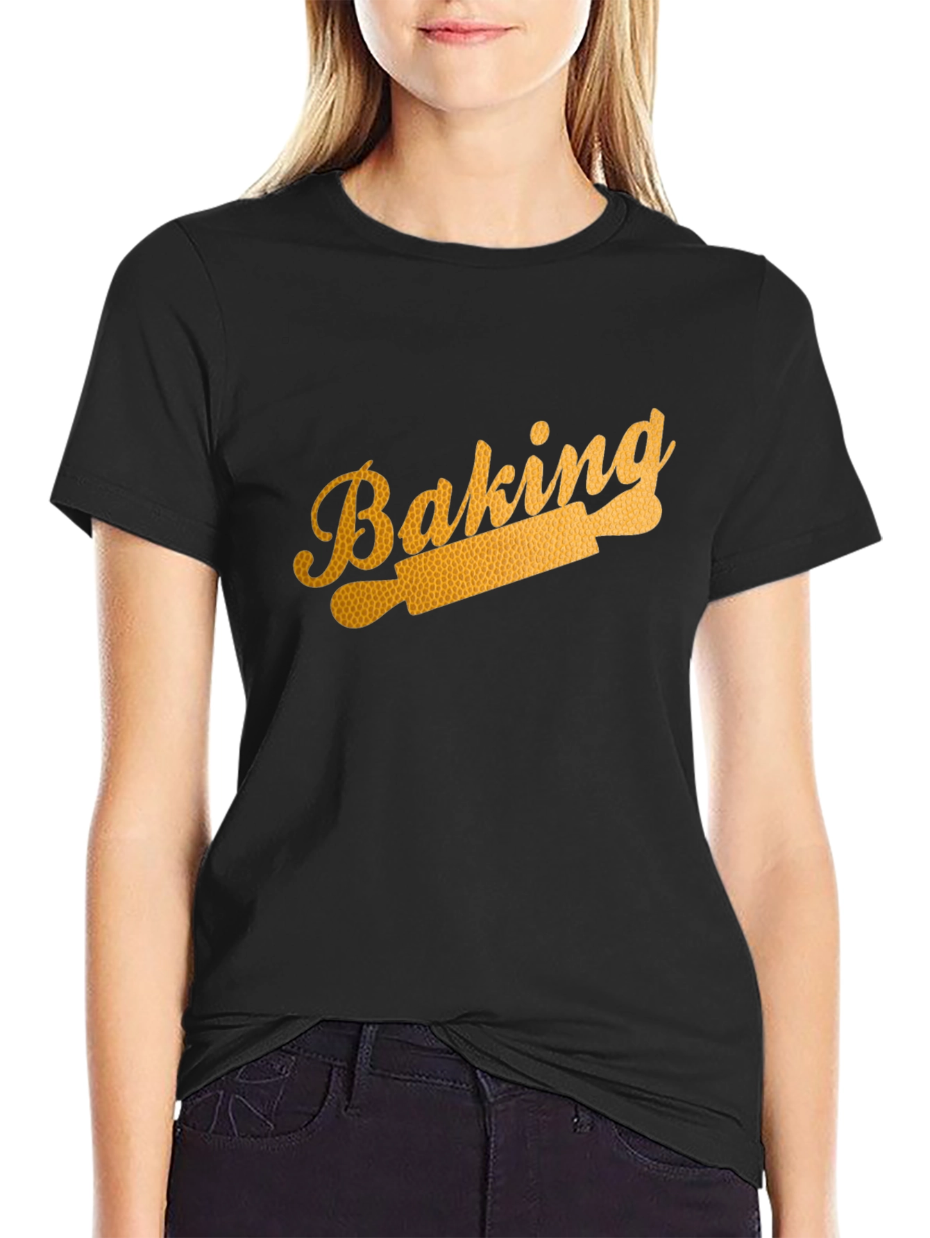 Baking Rolling Pin Graphic Tee - Stylish Bakers Shirt