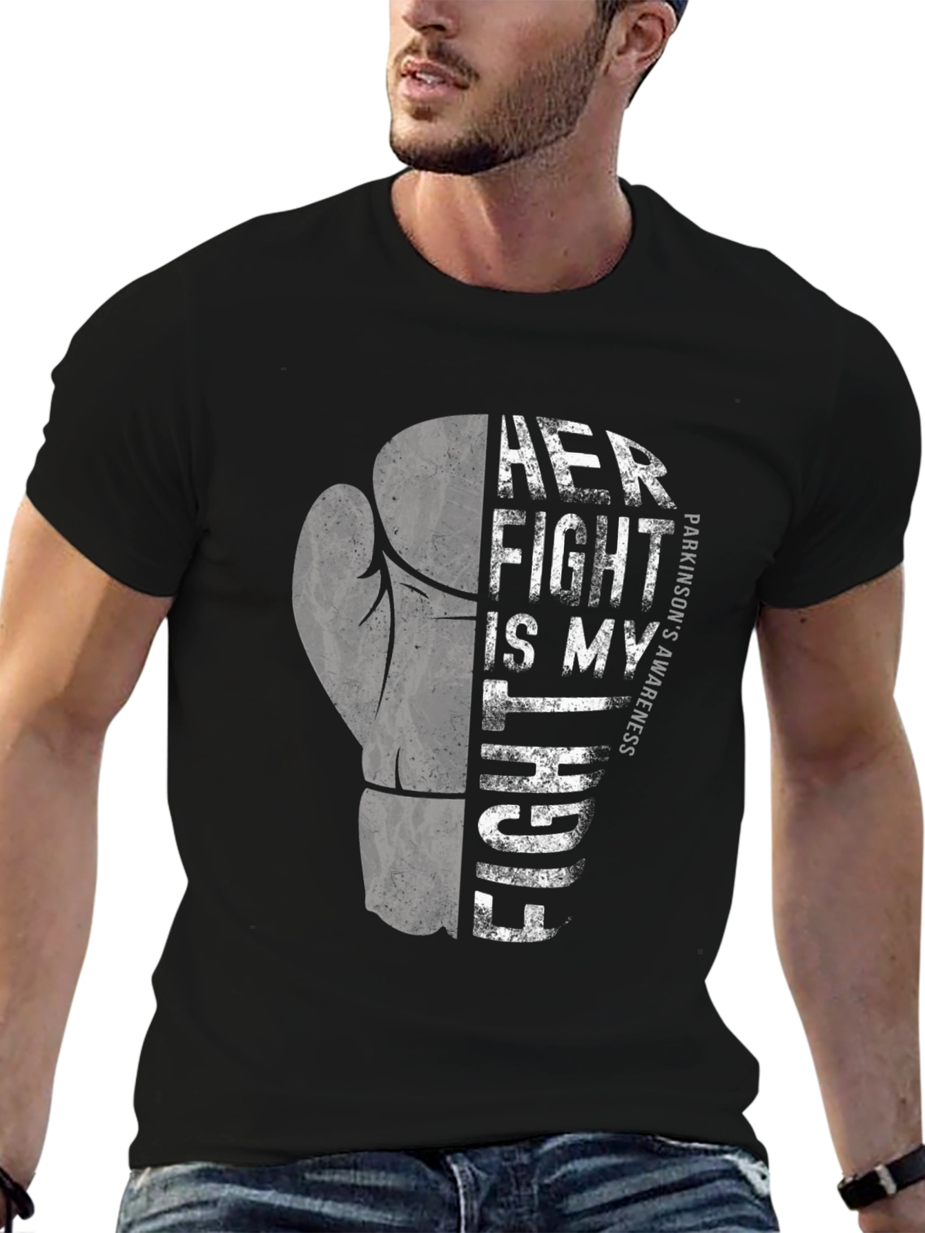 Parkinsons Awareness Boxing Glove T-Shirt