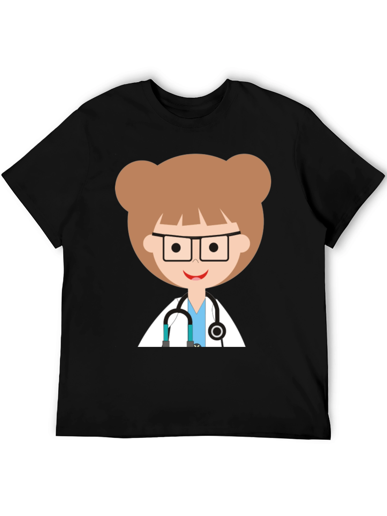 Cute Cartoon Doctor Graphic Tee
