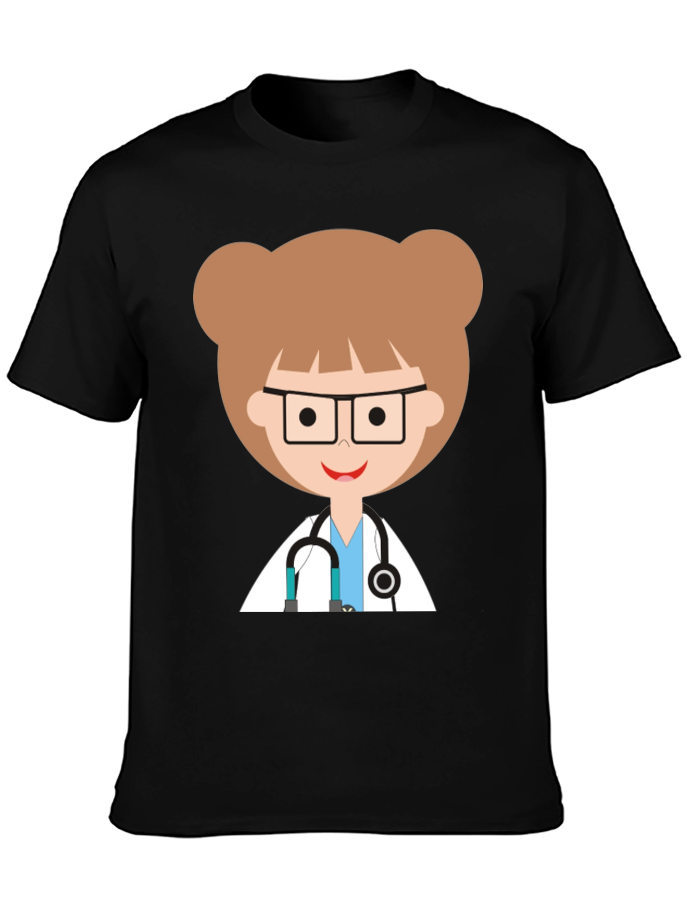 Cute Cartoon Doctor Graphic Tee