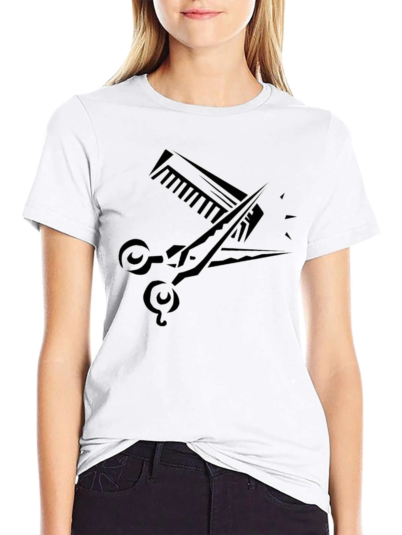 Barber Life Graphic Tee - Black