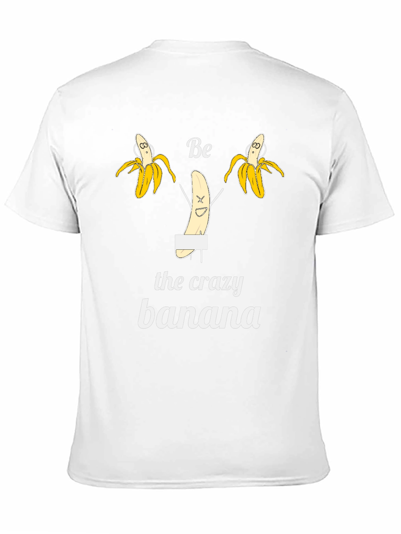 Be the Crazy Banana Black T-Shirt