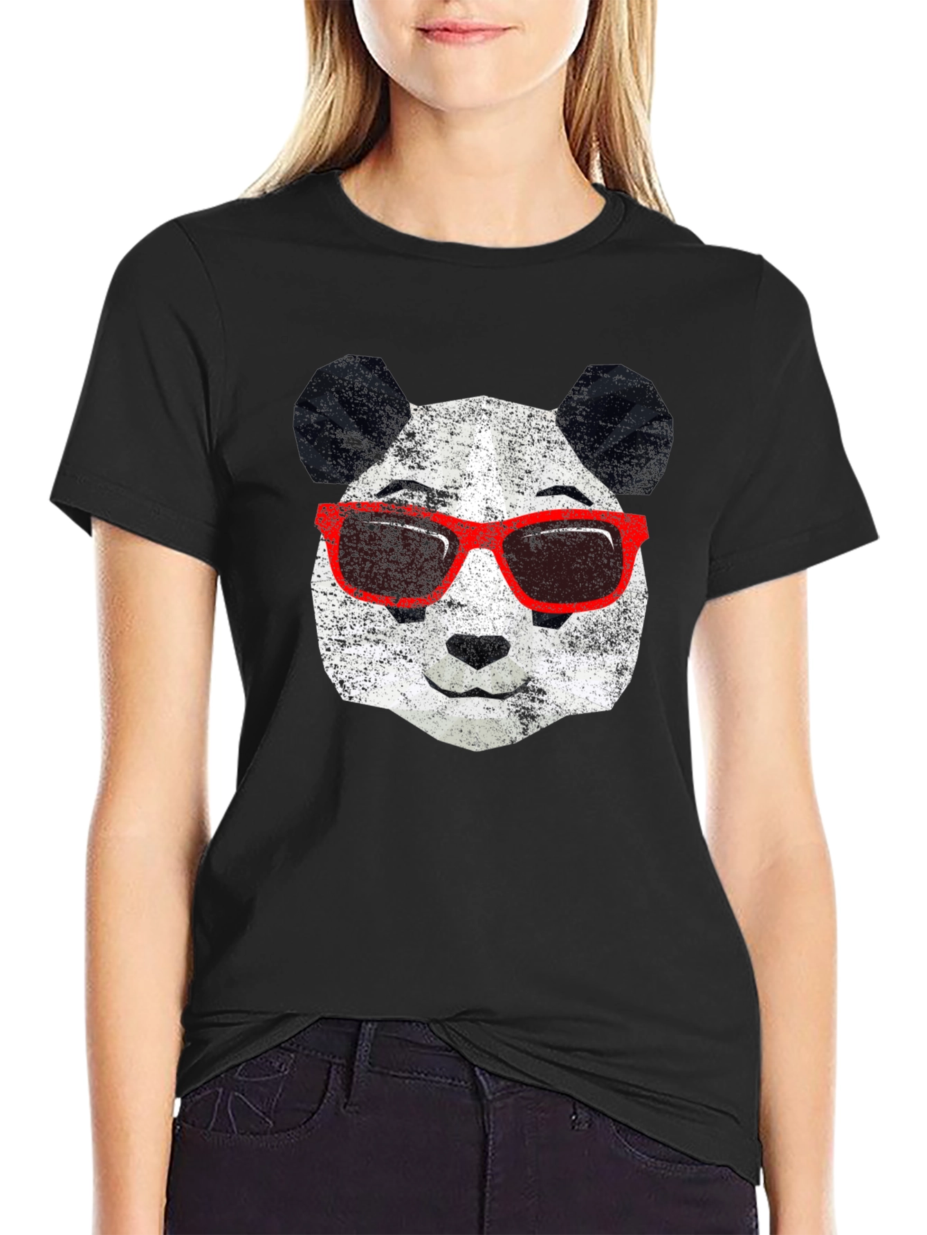 Cool Panda Graphic Tee - Trendy Casual Shirt