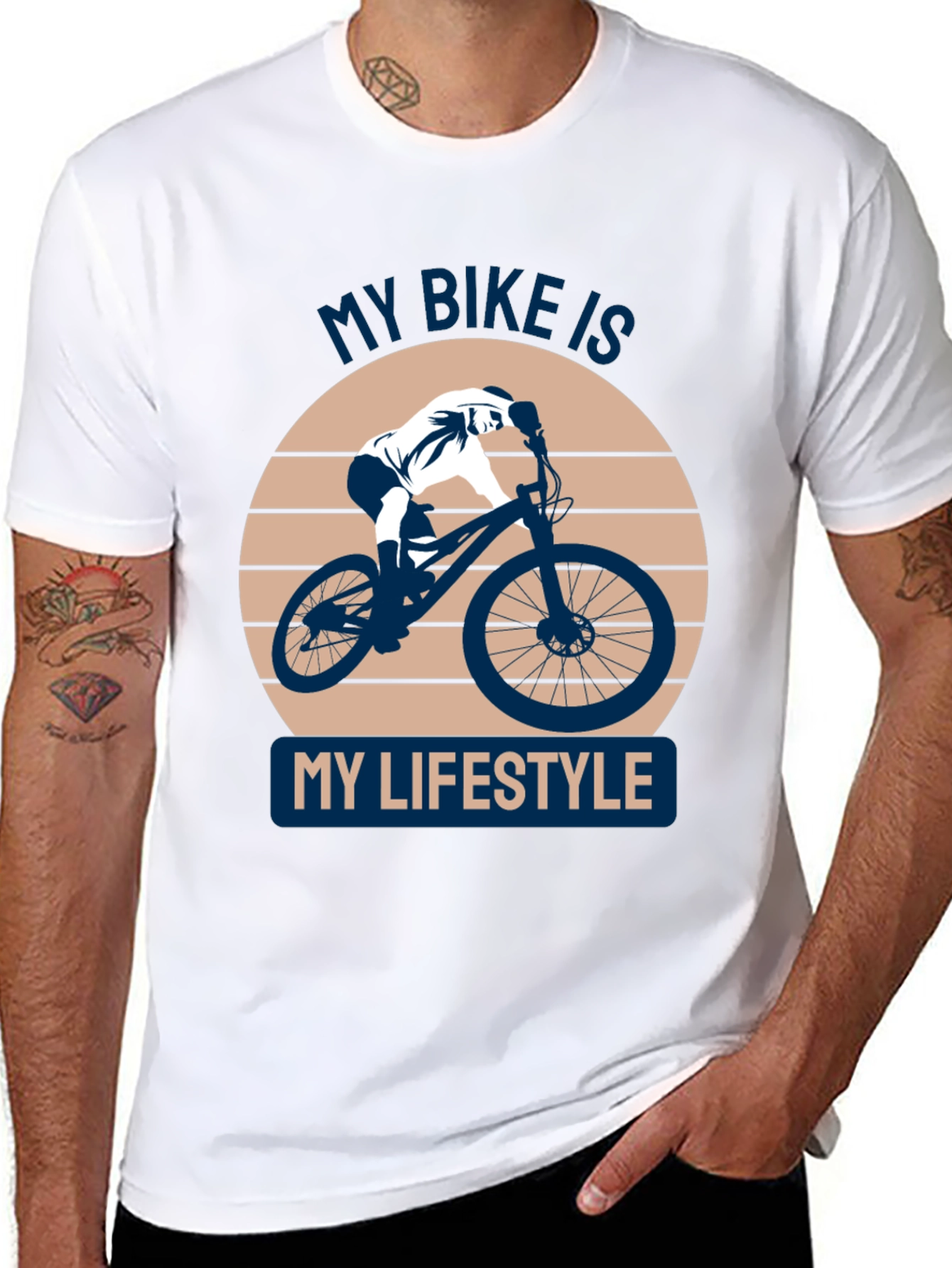My Bike is My Lifestyle T-Shirt - Cycling Passion