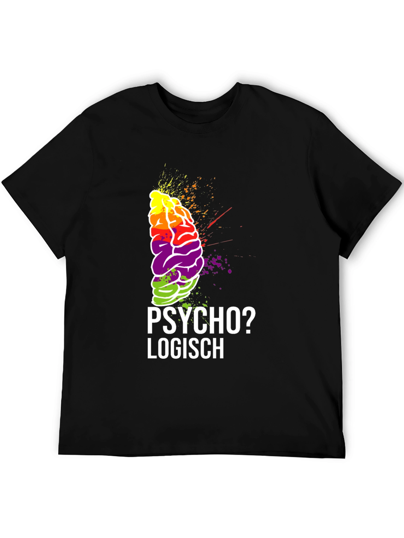 Psycho? Logisch Brain Graphic Tee