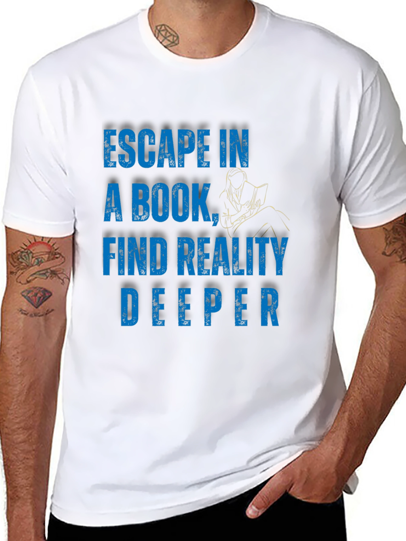 Escape in a Book T-Shirt - Readers Delight