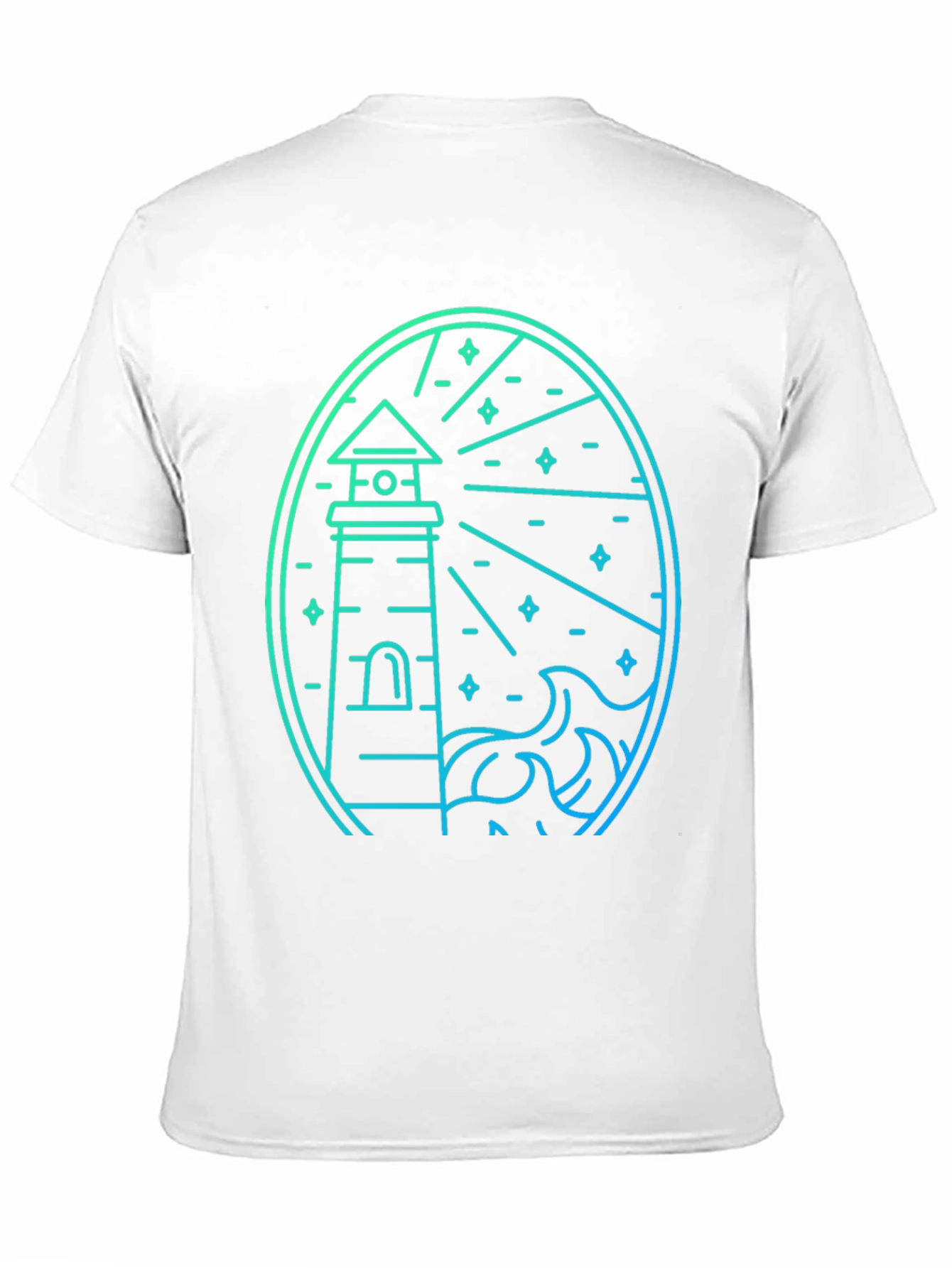 Lighthouse Graphic Tee - Coastal Style