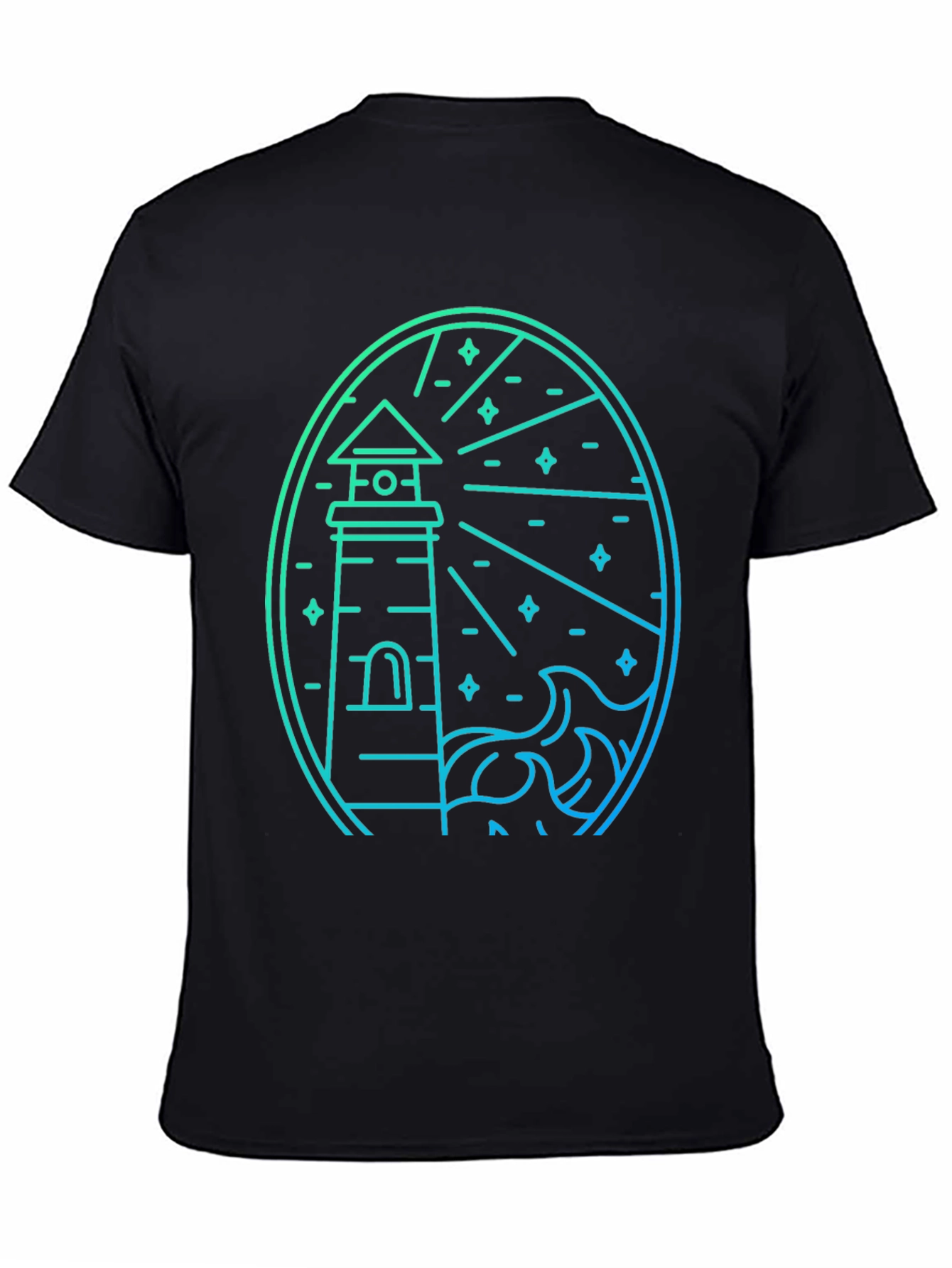 Lighthouse Graphic Tee - Coastal Style