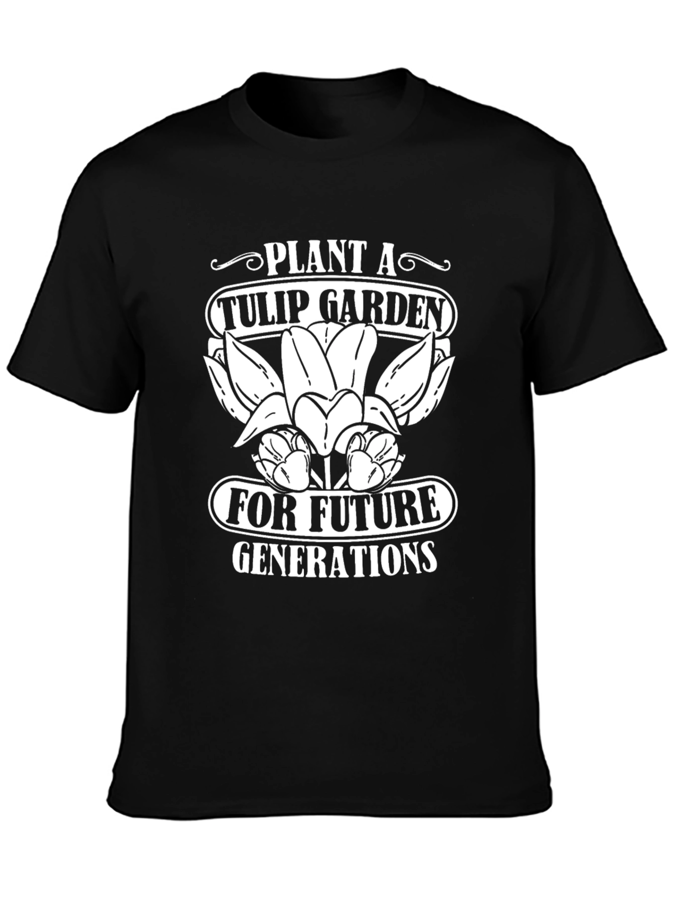 Plant a Tulip Garden T-Shirt Gardener Tee