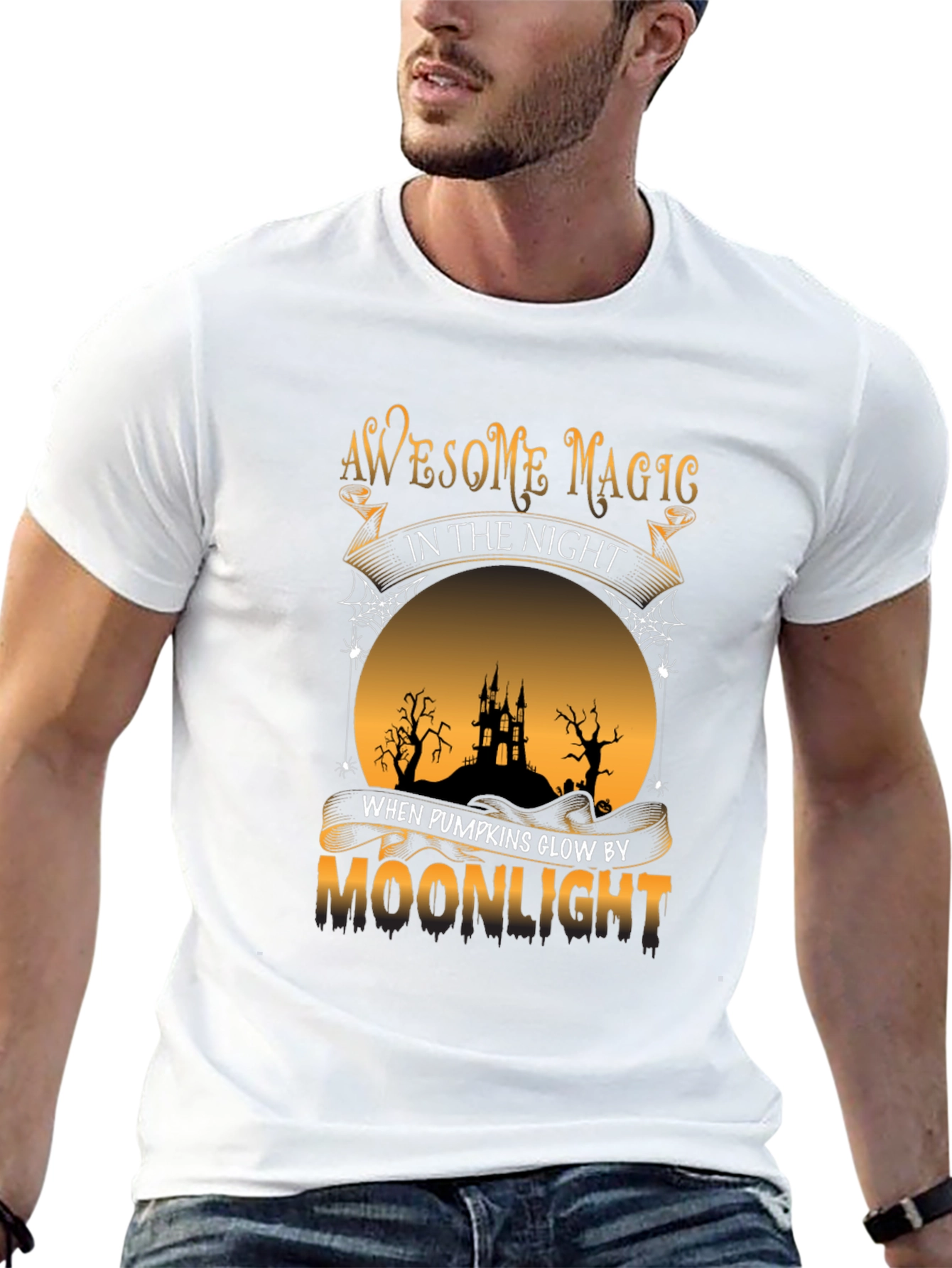 Awesome Magic in the Night Halloween T-Shirt