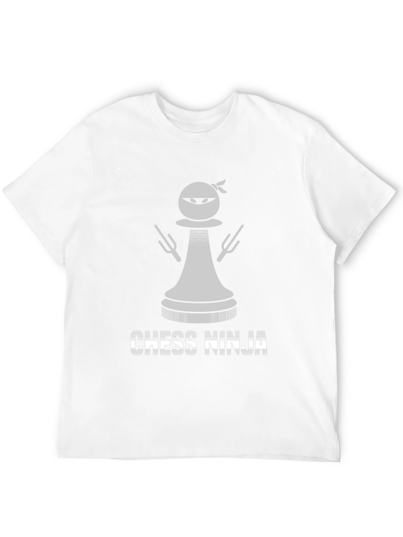 Chess Ninja Graphic Tee - Stealth Strategy