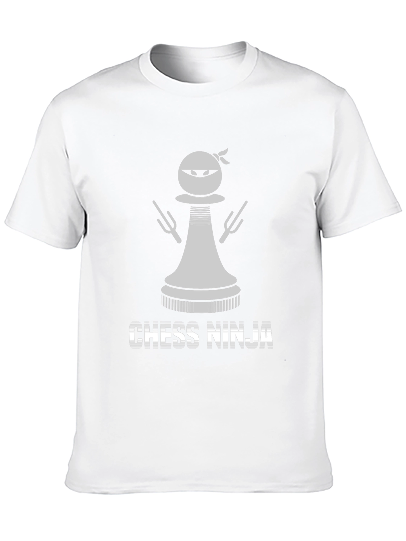Chess Ninja Graphic Tee - Stealth Strategy