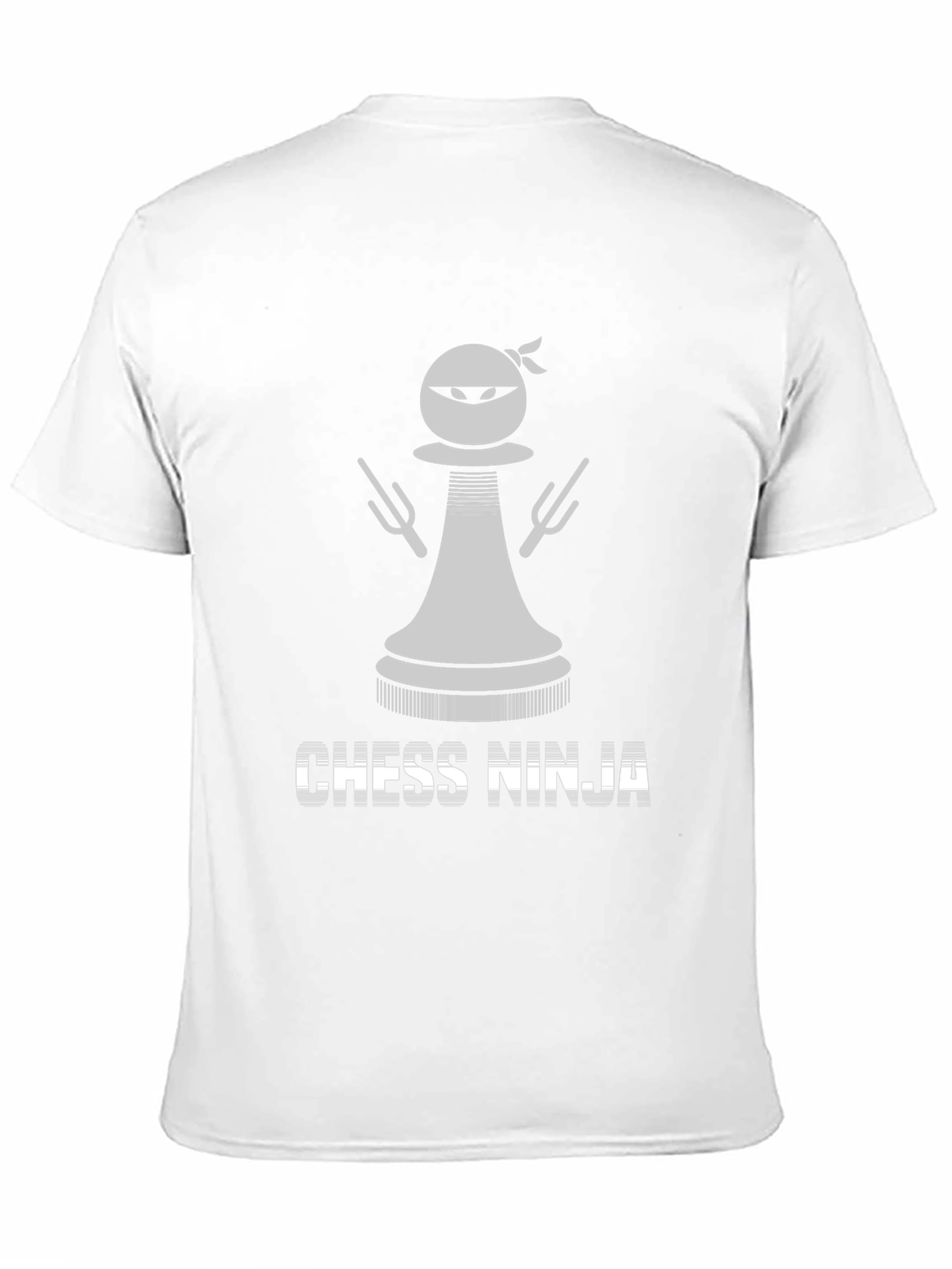 Chess Ninja Graphic Tee - Stealth Strategy