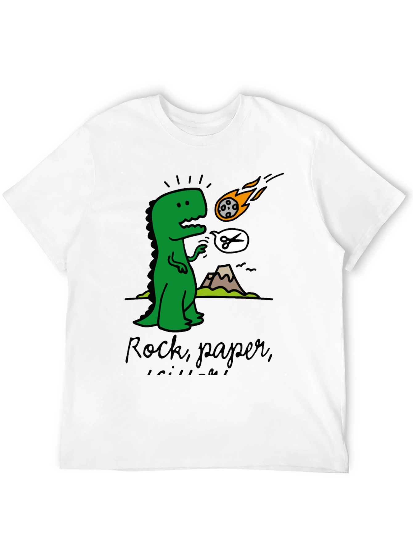 Dino Rock Paper Scissors T-Shirt