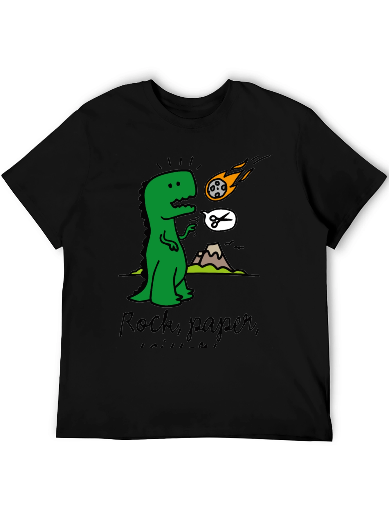 Dino Rock Paper Scissors T-Shirt