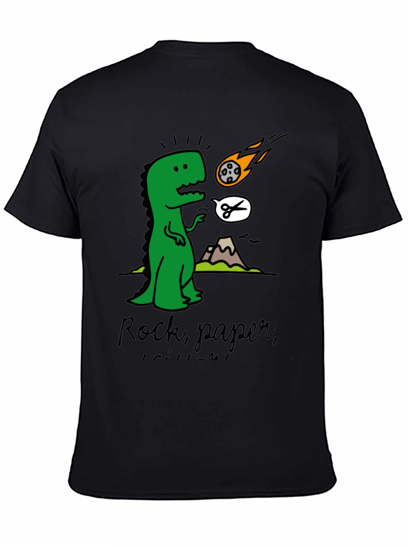Dino Rock Paper Scissors T-Shirt