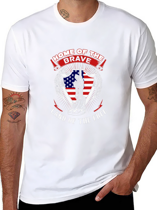 Home of the Brave Graphic T-Shirt
