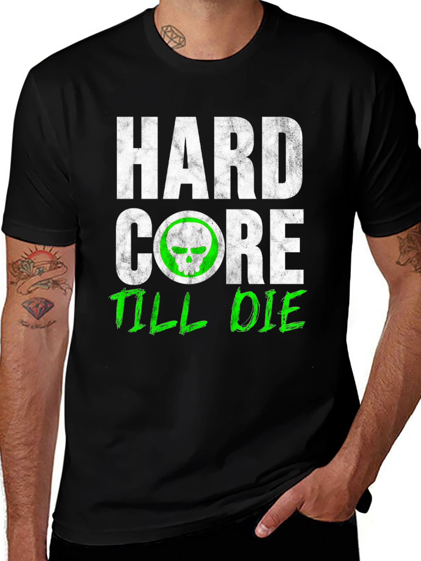 Hardcore Till Die Graphic Tee