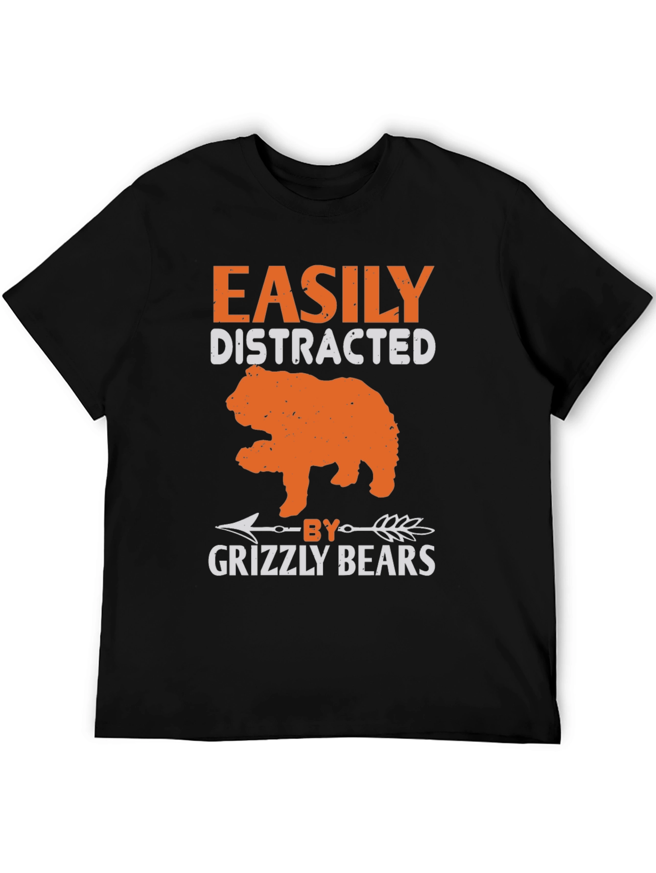 Easily Distracted by Grizzly Bears T-Shirt