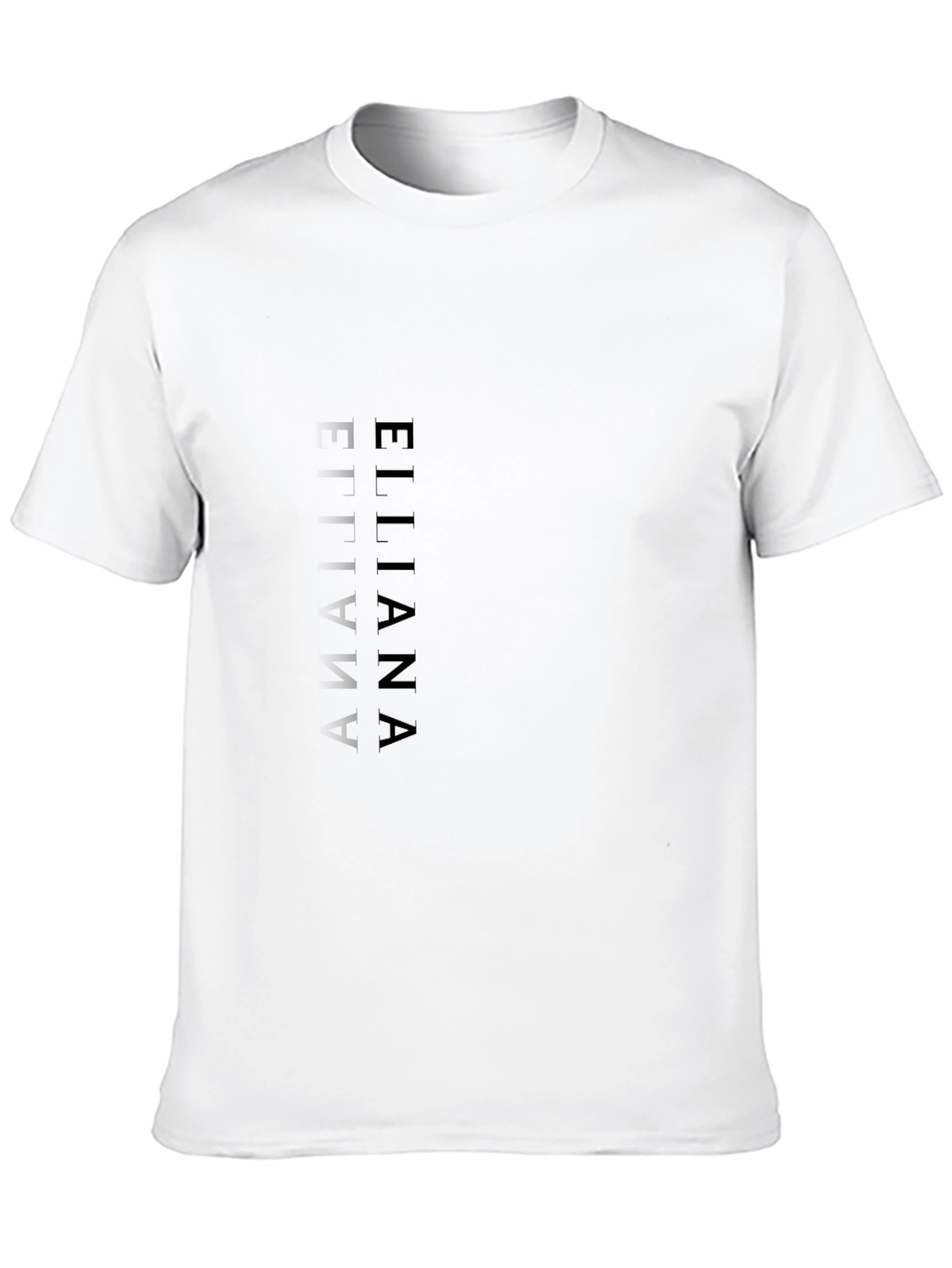 Modern Black Graphic Tee