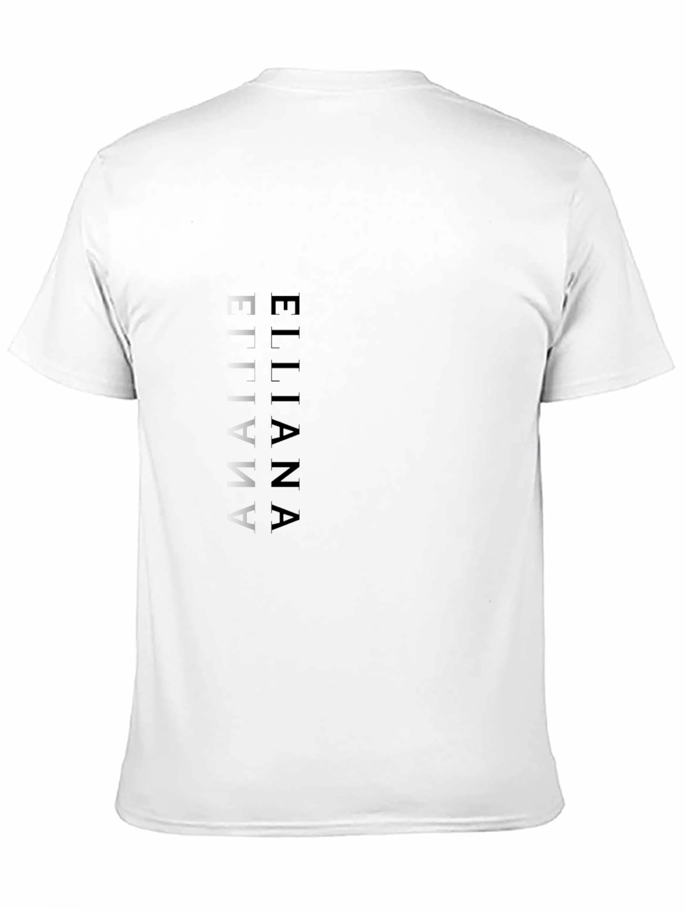 Modern Black Graphic Tee