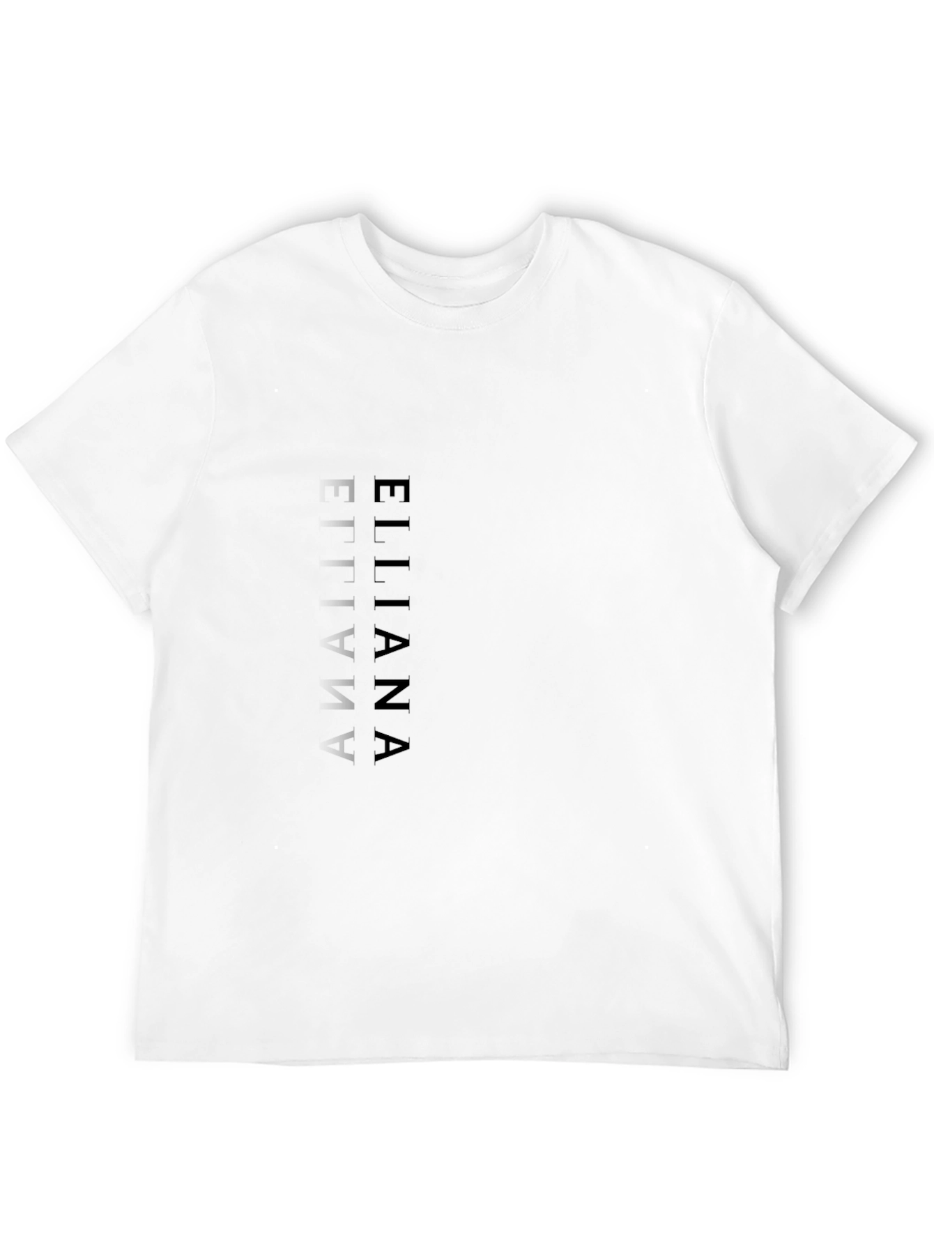 Modern Black Graphic Tee