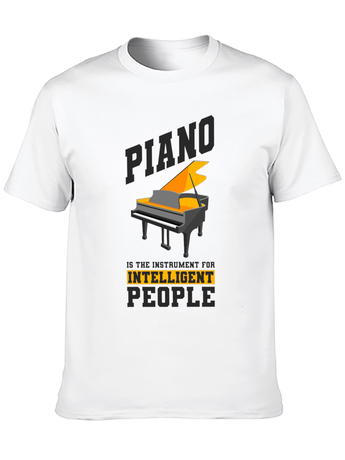 Piano Intelligent People T-Shirt