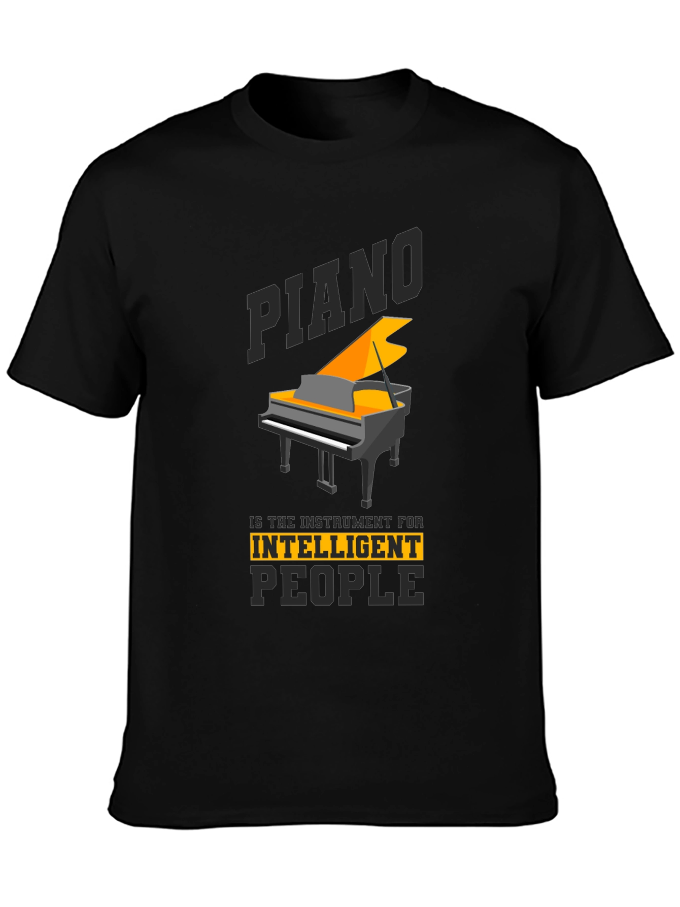 Piano Intelligent People T-Shirt