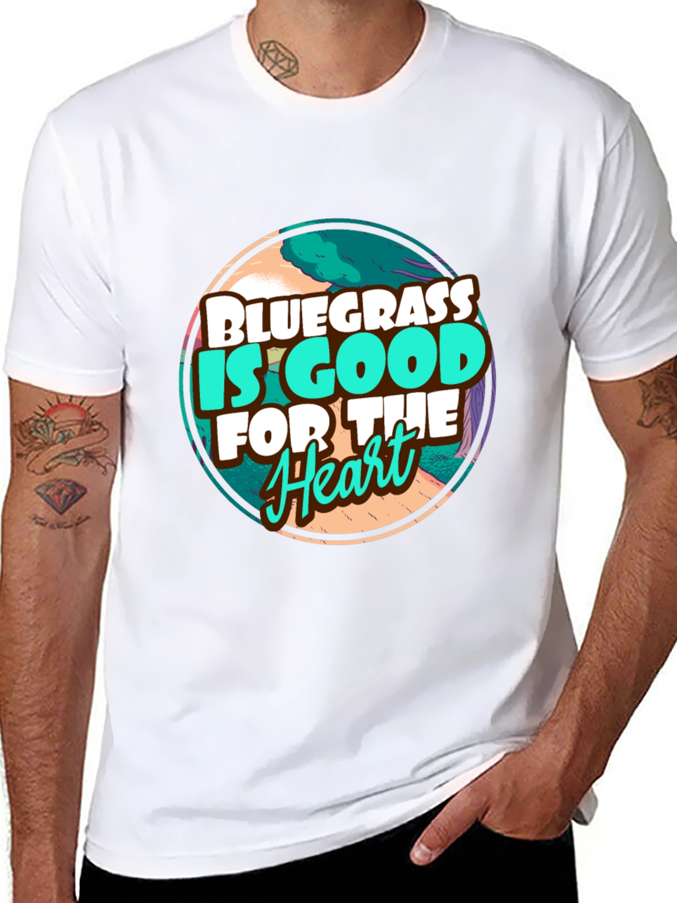 Bluegrass Is Good For The Heart T-Shirt
