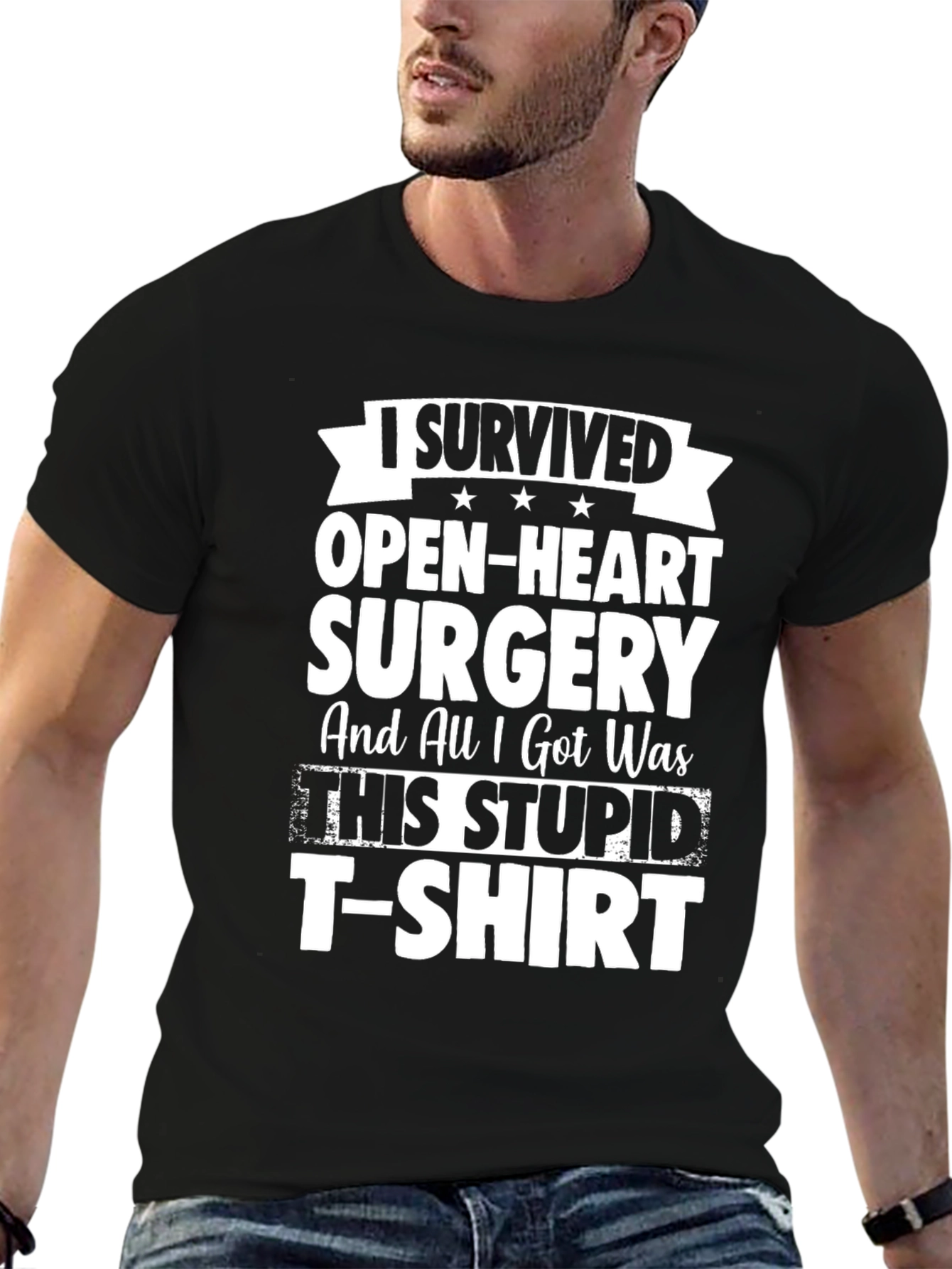 I Survived Open Heart Surgery T-Shirt