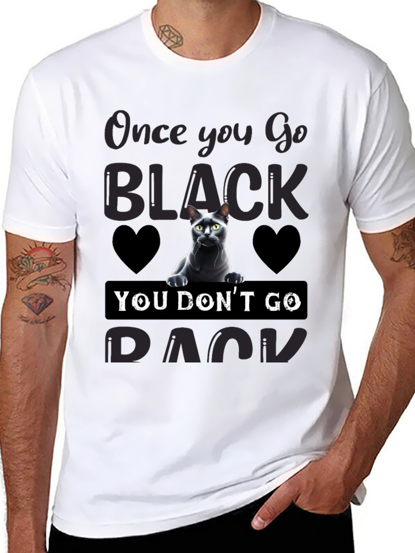 Once You Go Black Cat T-Shirt