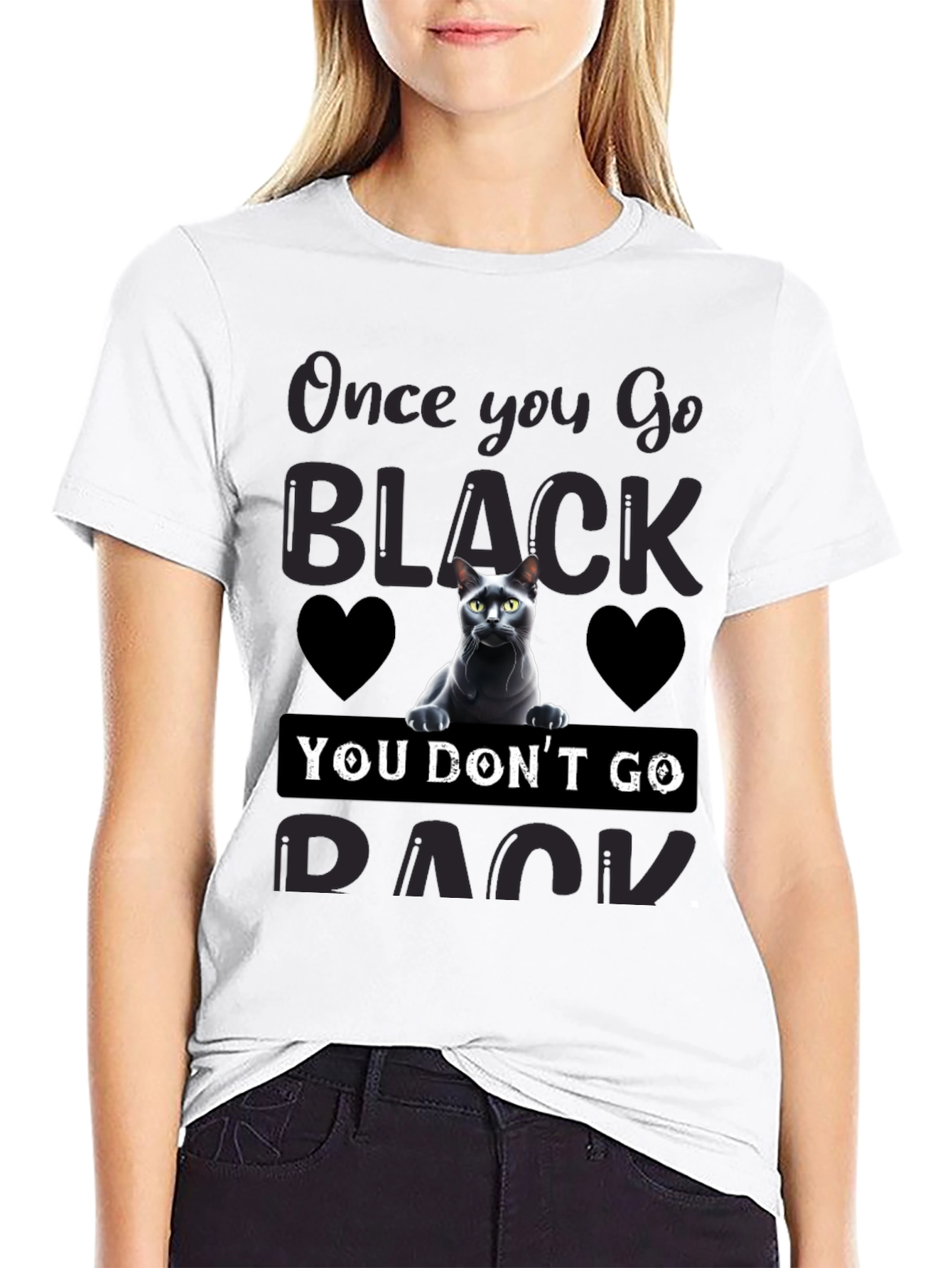 Once You Go Black Cat T-Shirt