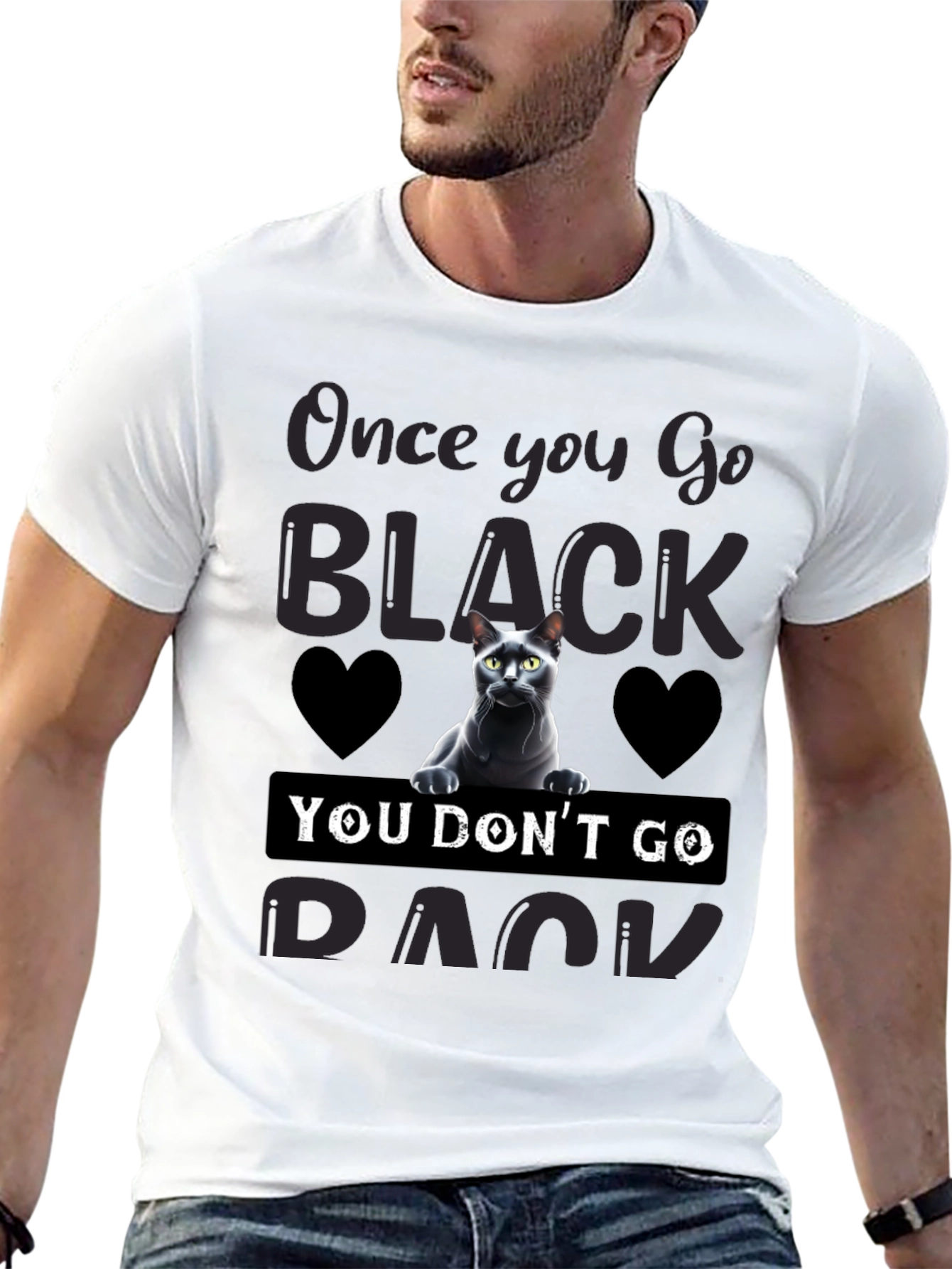 Once You Go Black Cat T-Shirt
