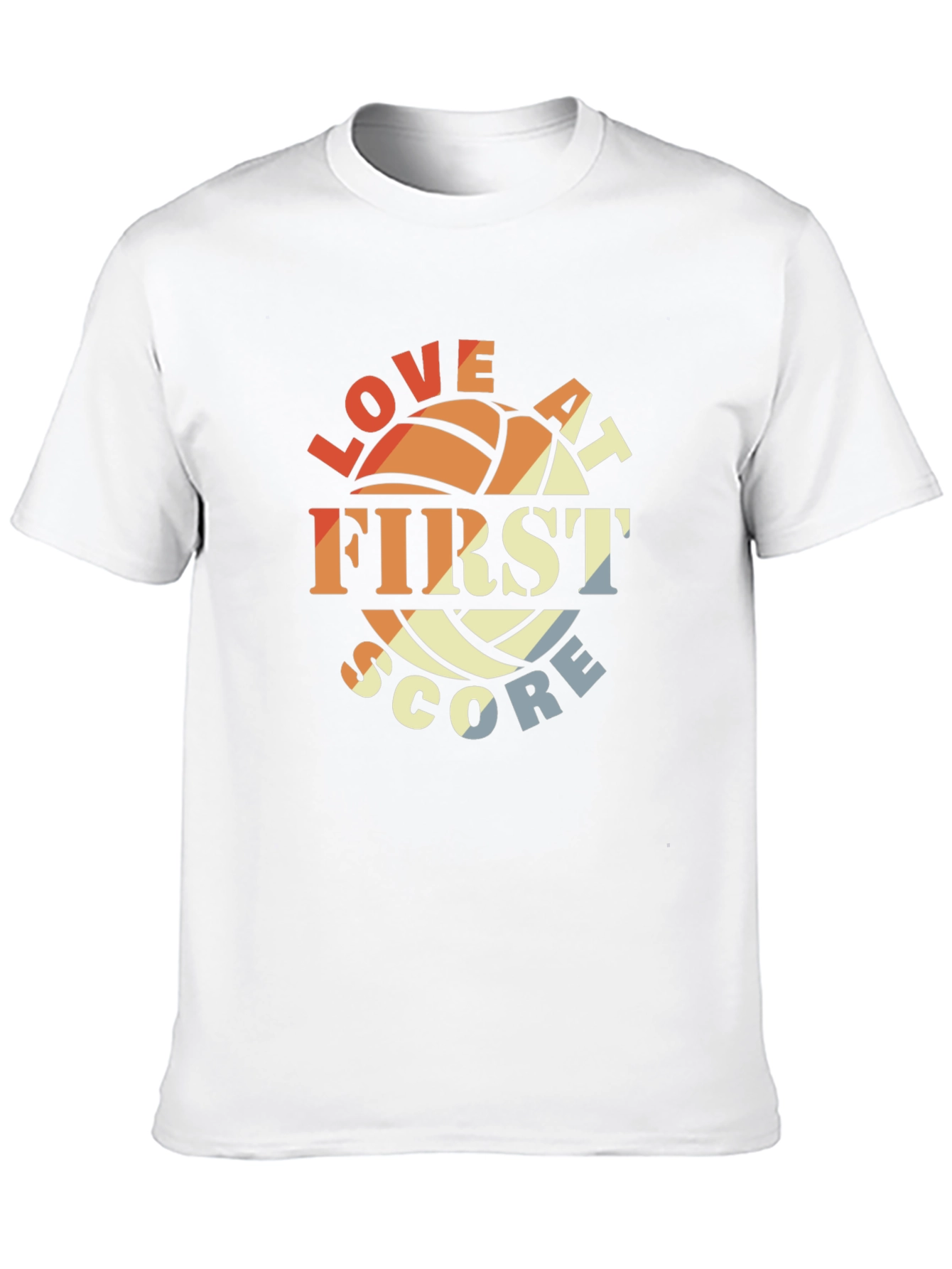Love at First Score Volleyball T-Shirt