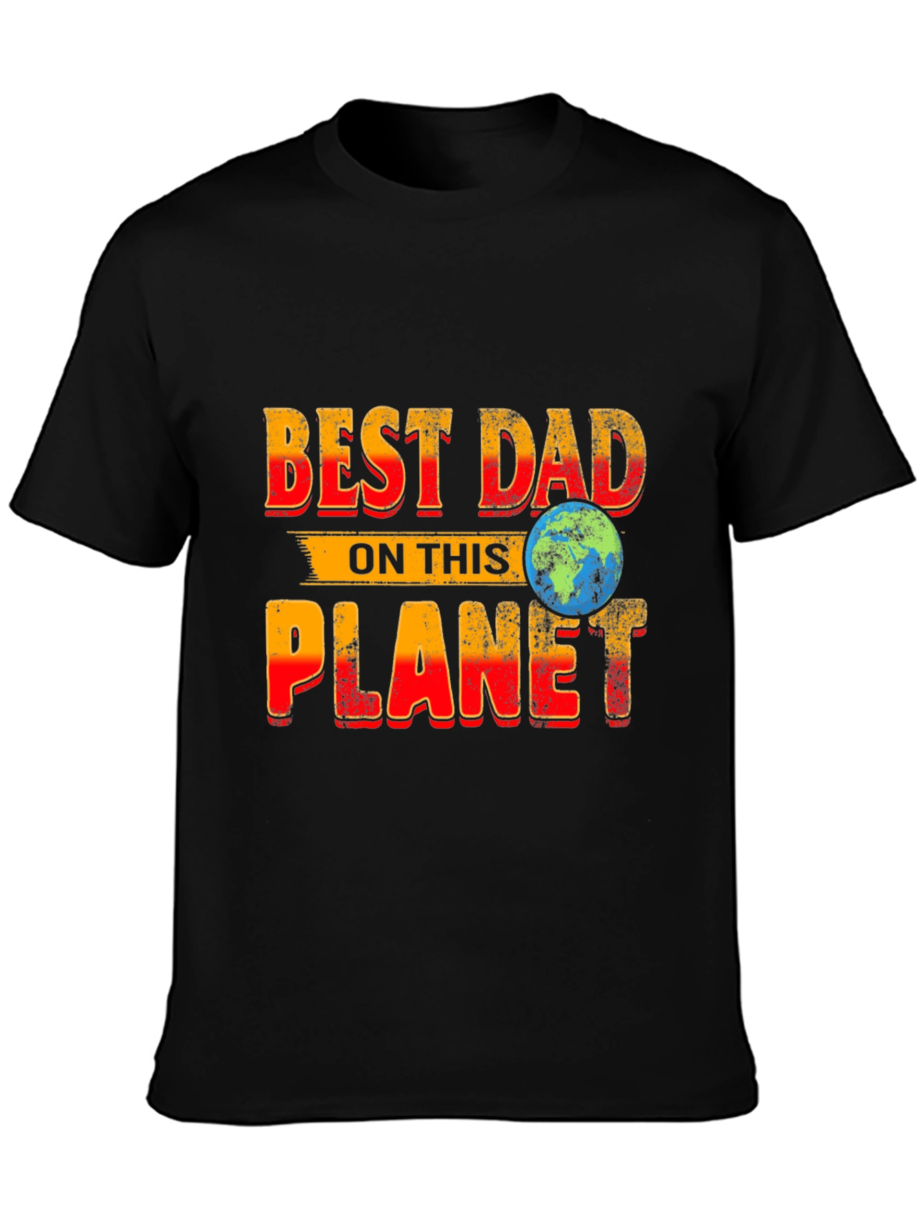 Best Dad On This Planet Graphic T-Shirt Fathers Day