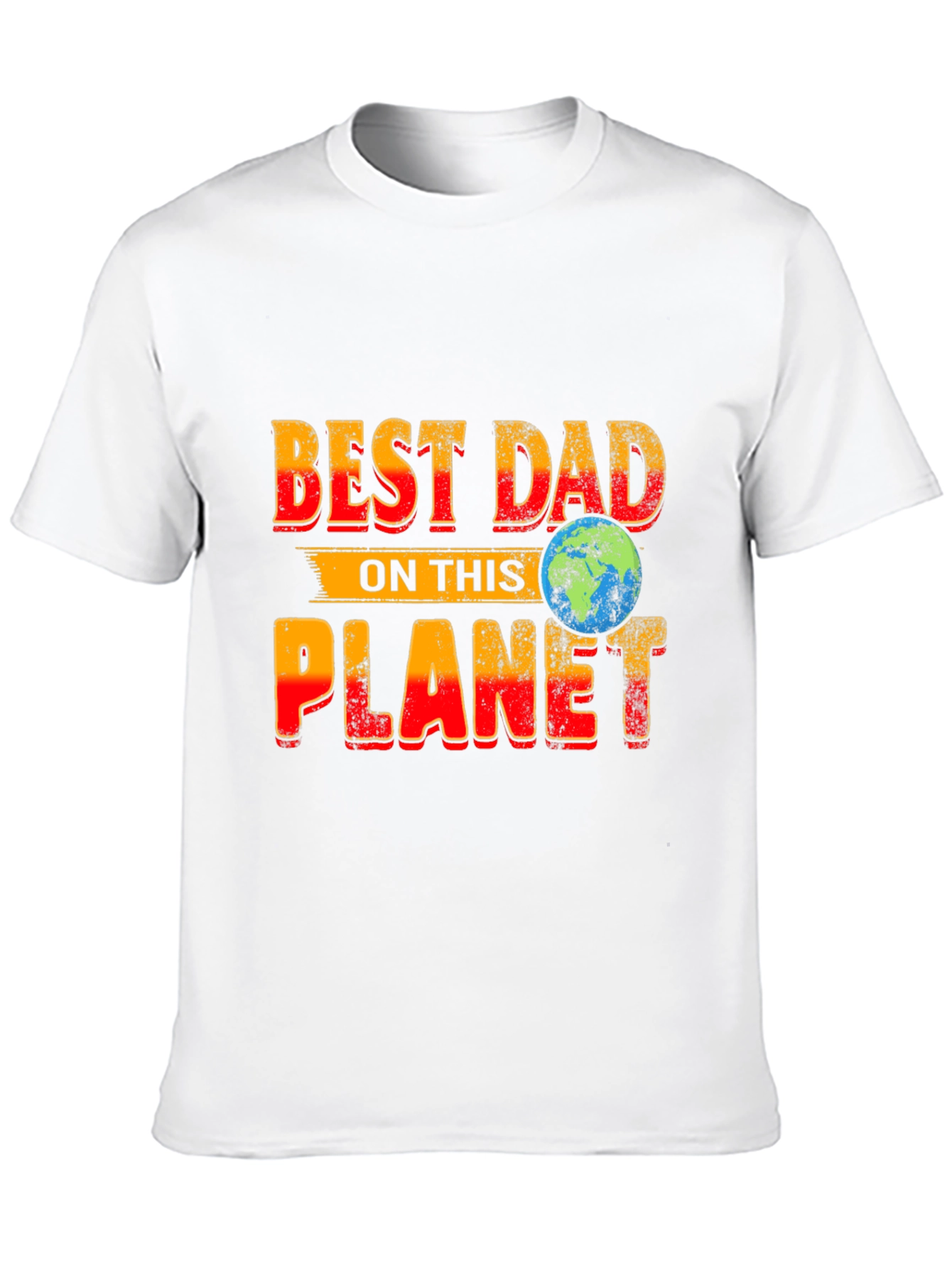 Best Dad On This Planet Graphic T-Shirt Fathers Day