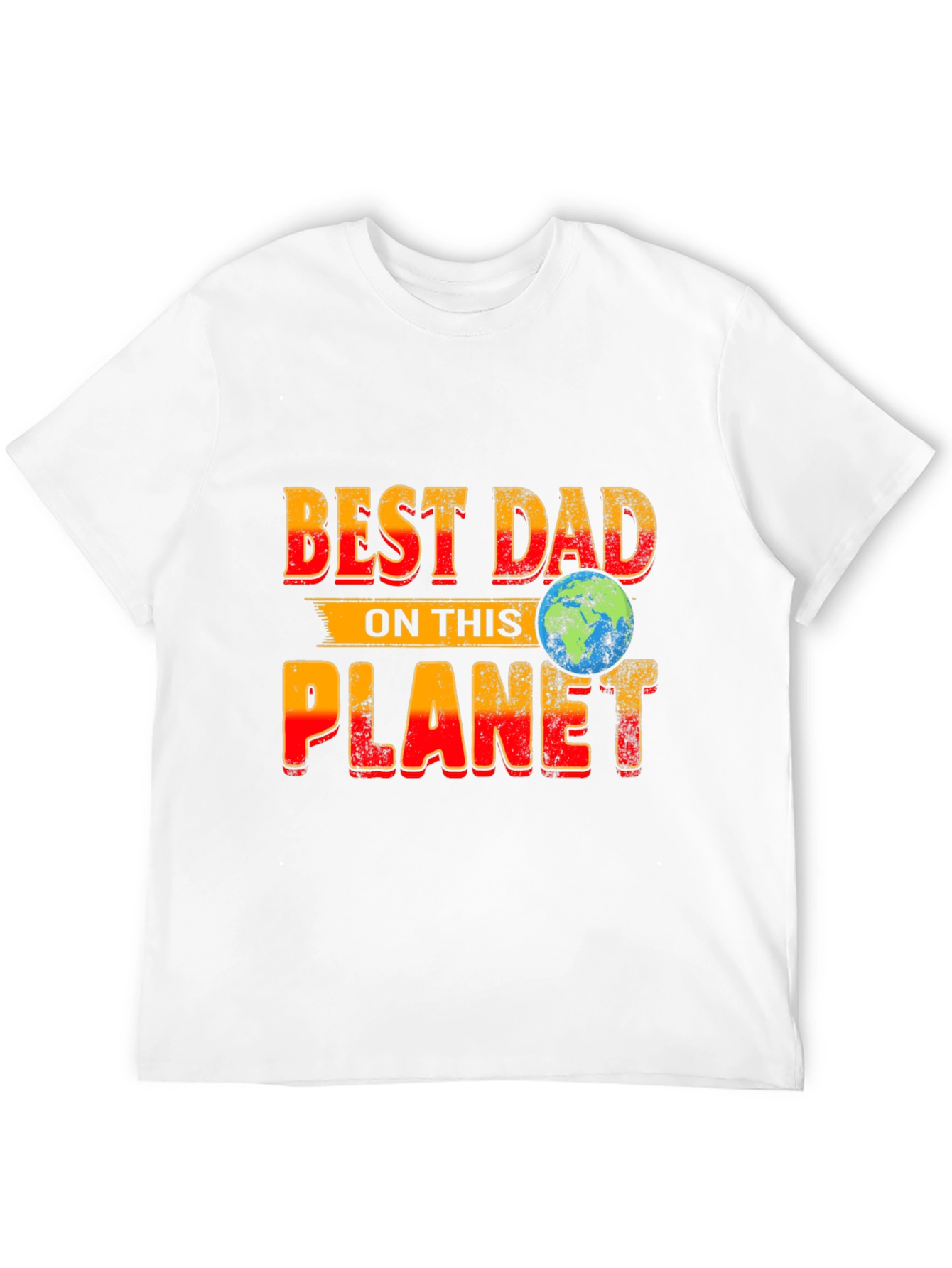 Best Dad On This Planet Graphic T-Shirt Fathers Day