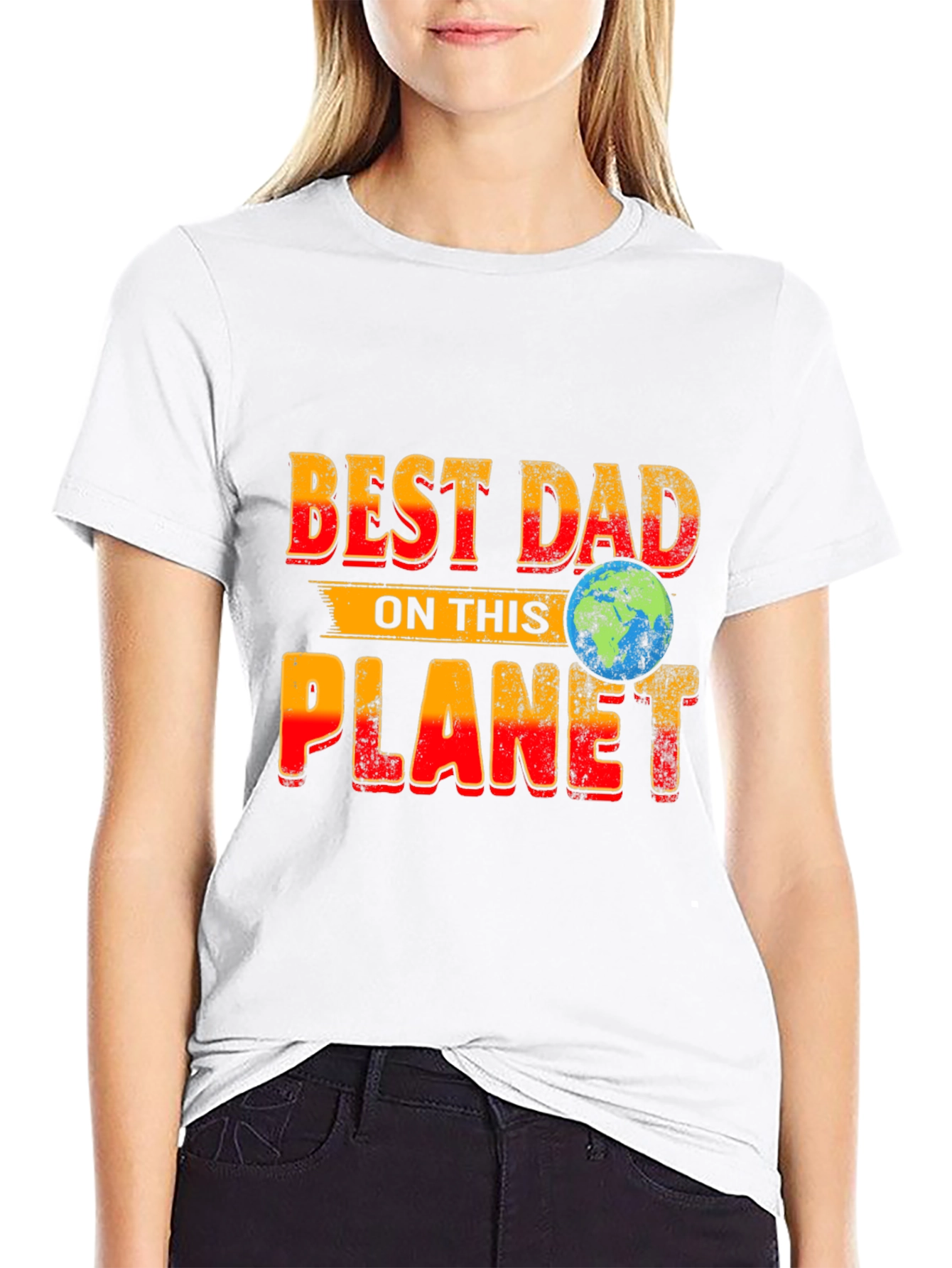 Best Dad On This Planet Graphic T-Shirt Fathers Day