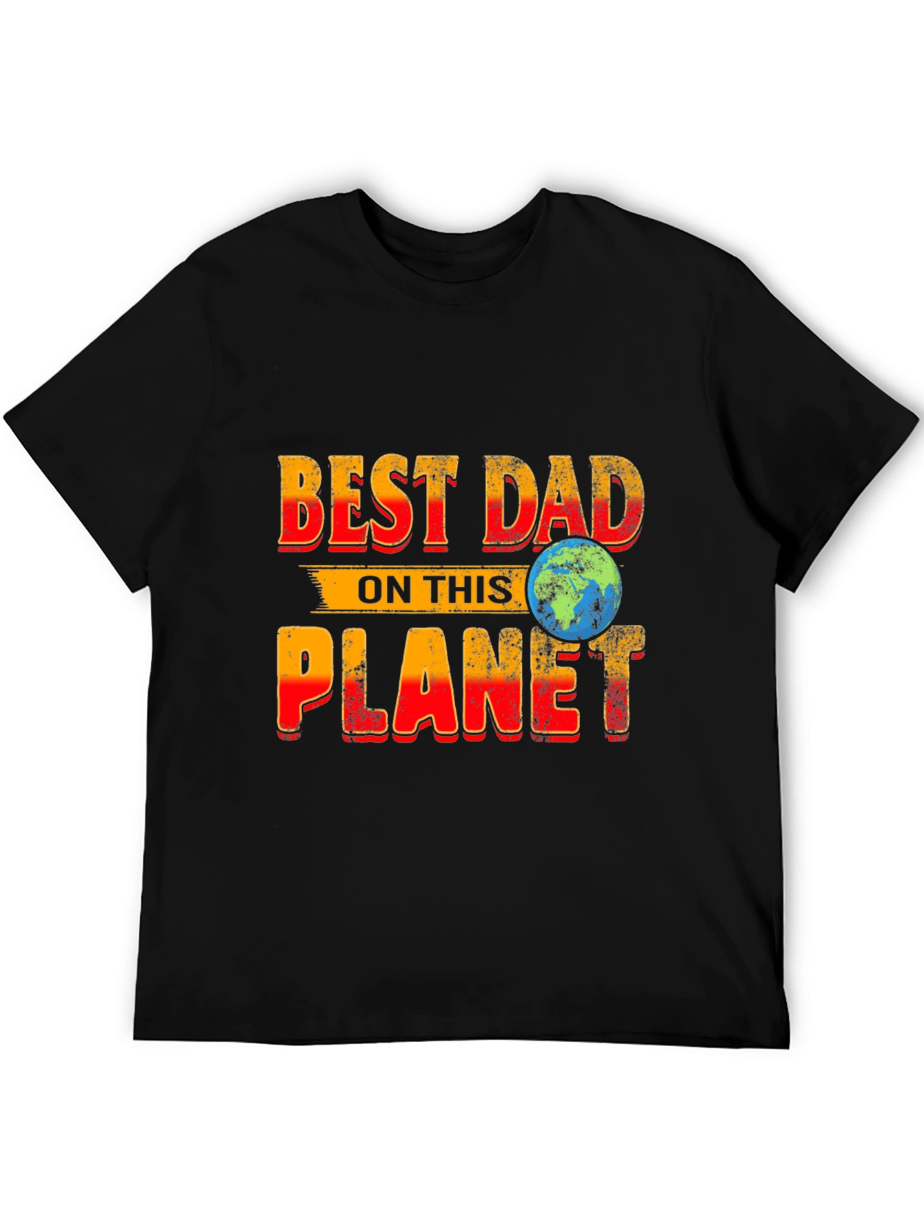 Best Dad On This Planet Graphic T-Shirt Fathers Day