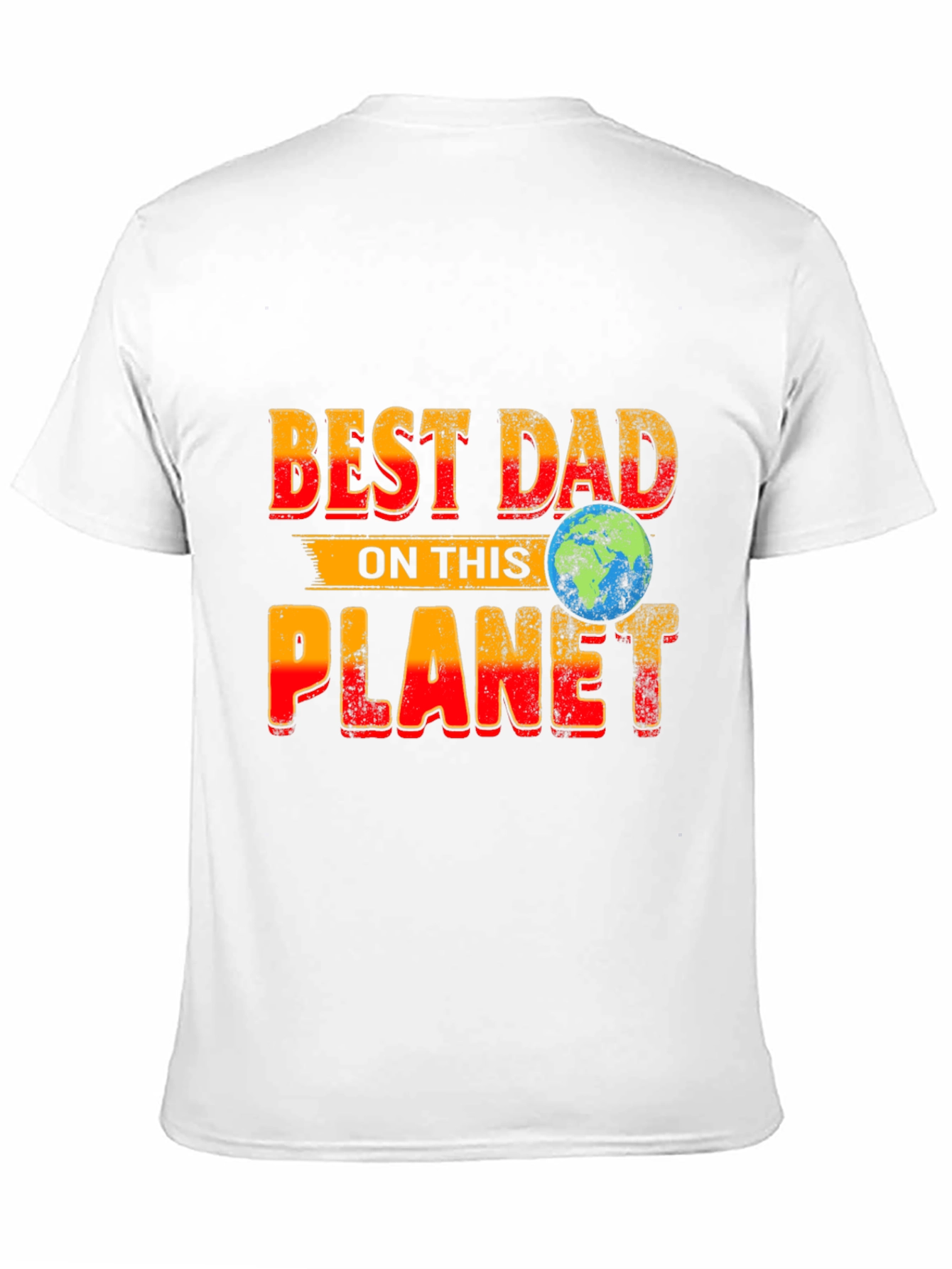 Best Dad On This Planet Graphic T-Shirt Fathers Day