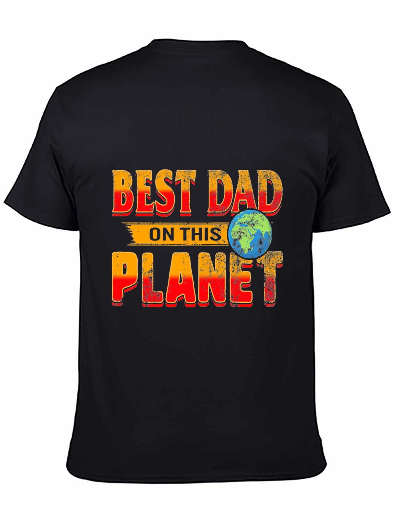 Best Dad On This Planet Graphic T-Shirt Fathers Day
