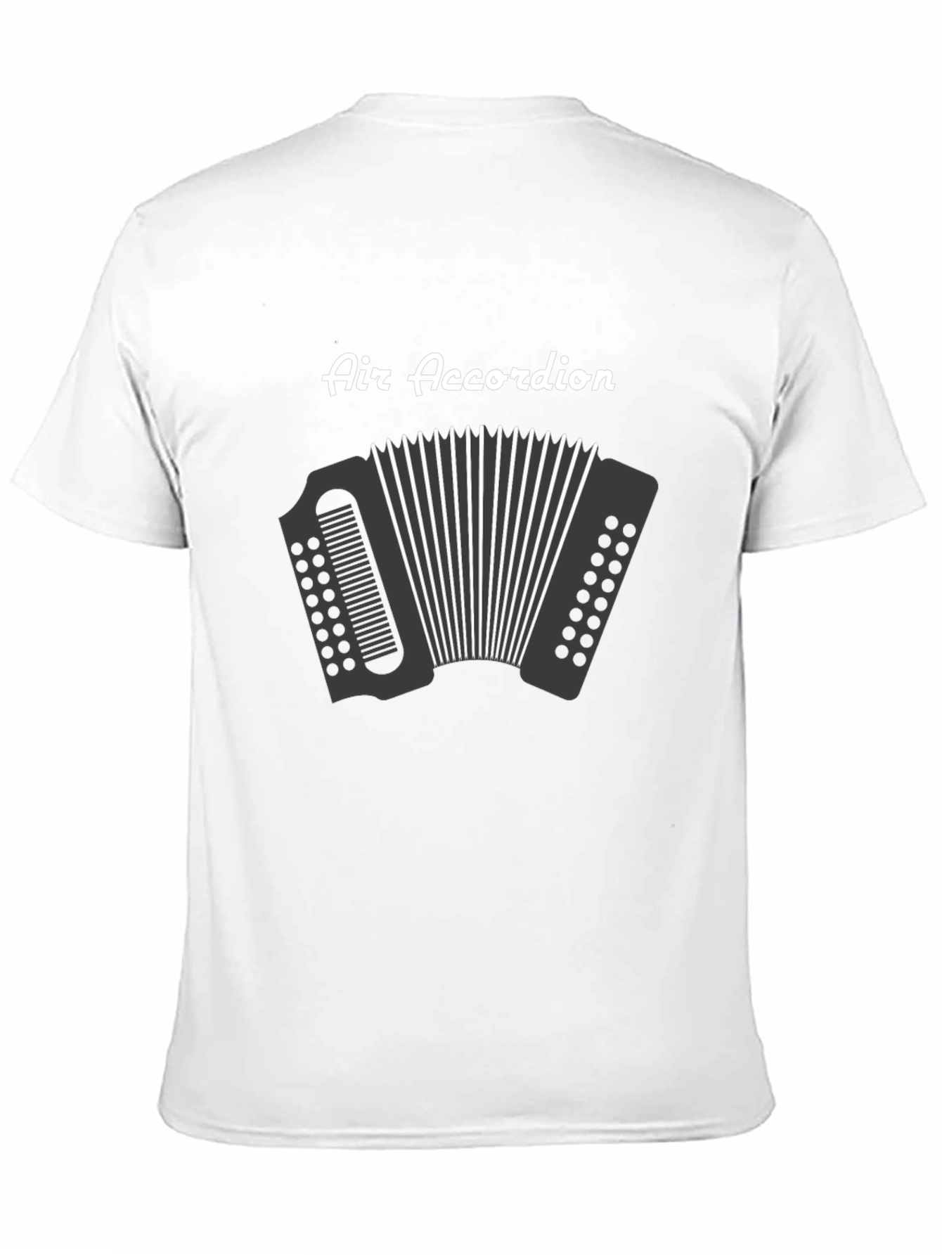 Air Accordion Black Graphic Tee