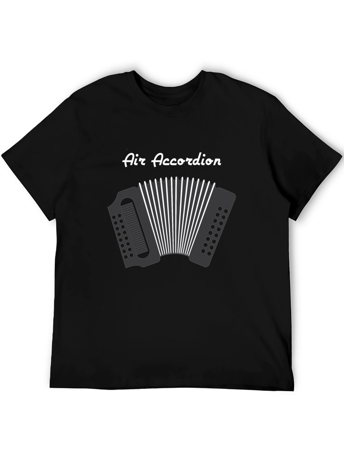 Air Accordion Black Graphic Tee
